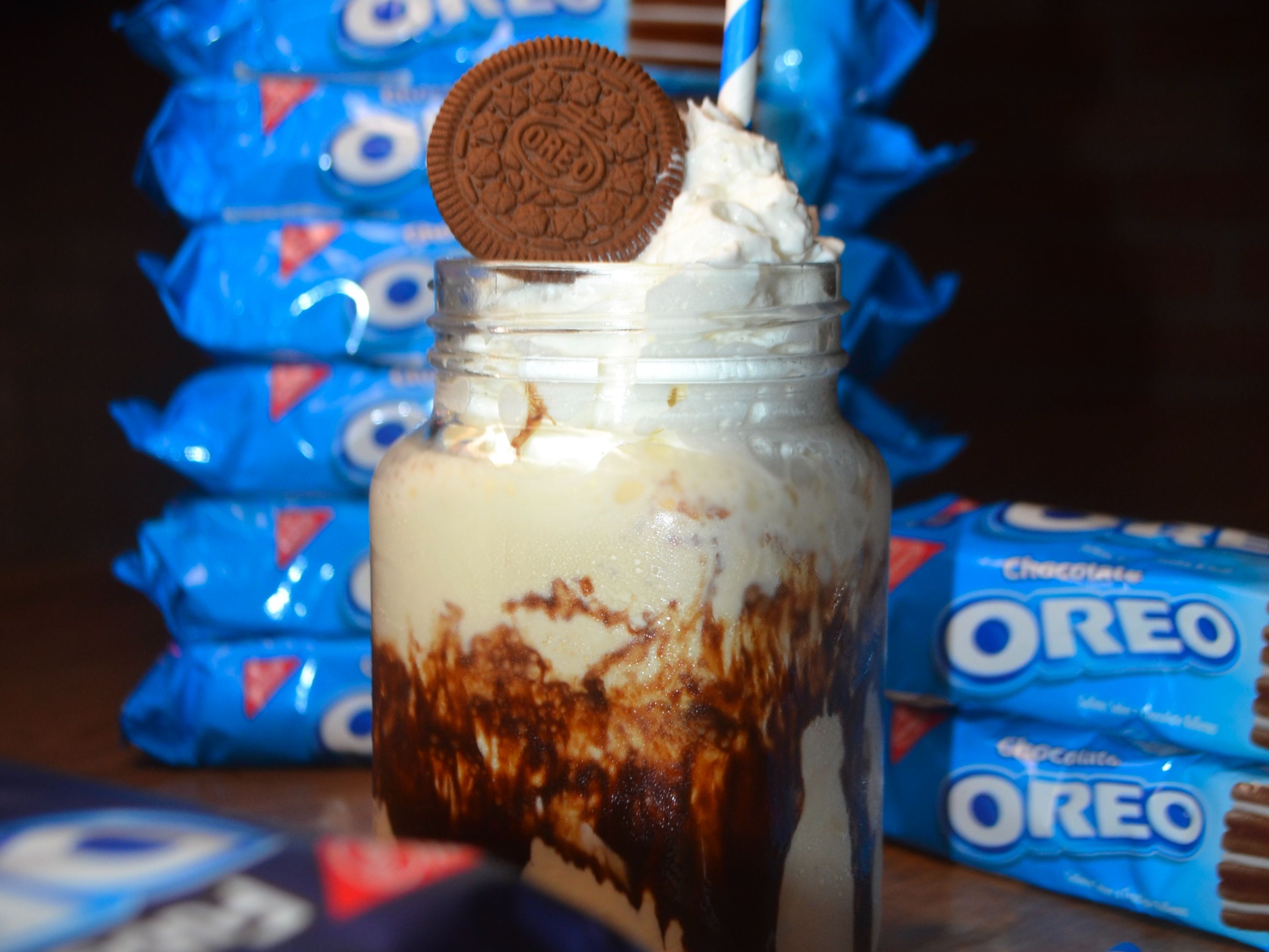 Oreo Milkshake / Merengada de Oreo.