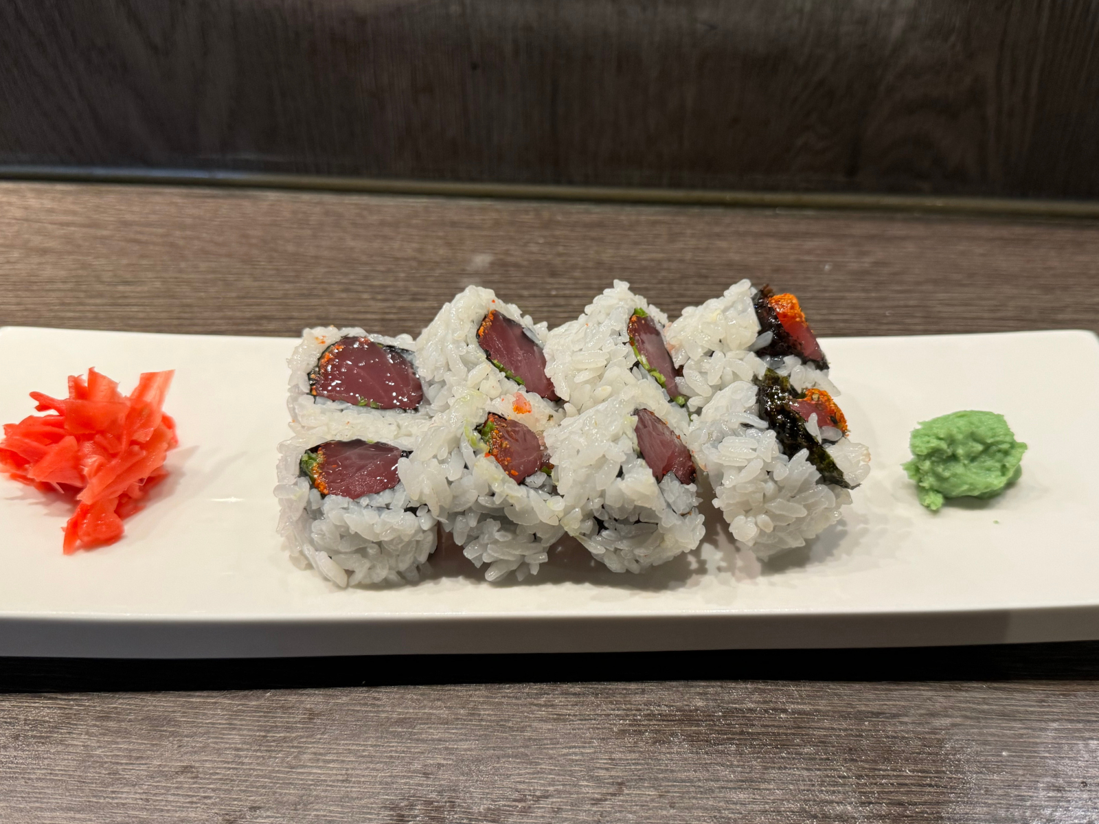 Hawaiian Poke Roll.