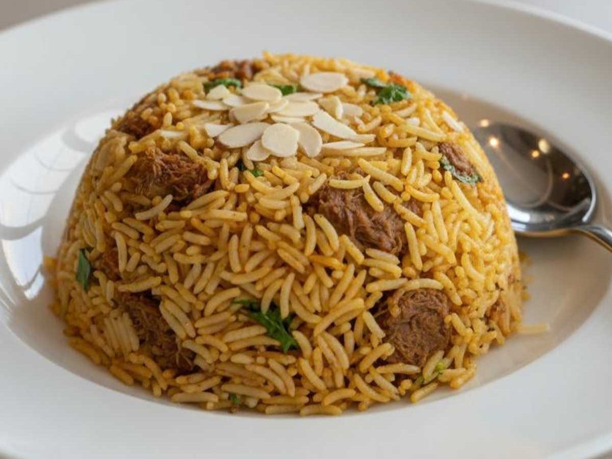 Goat Biryani.