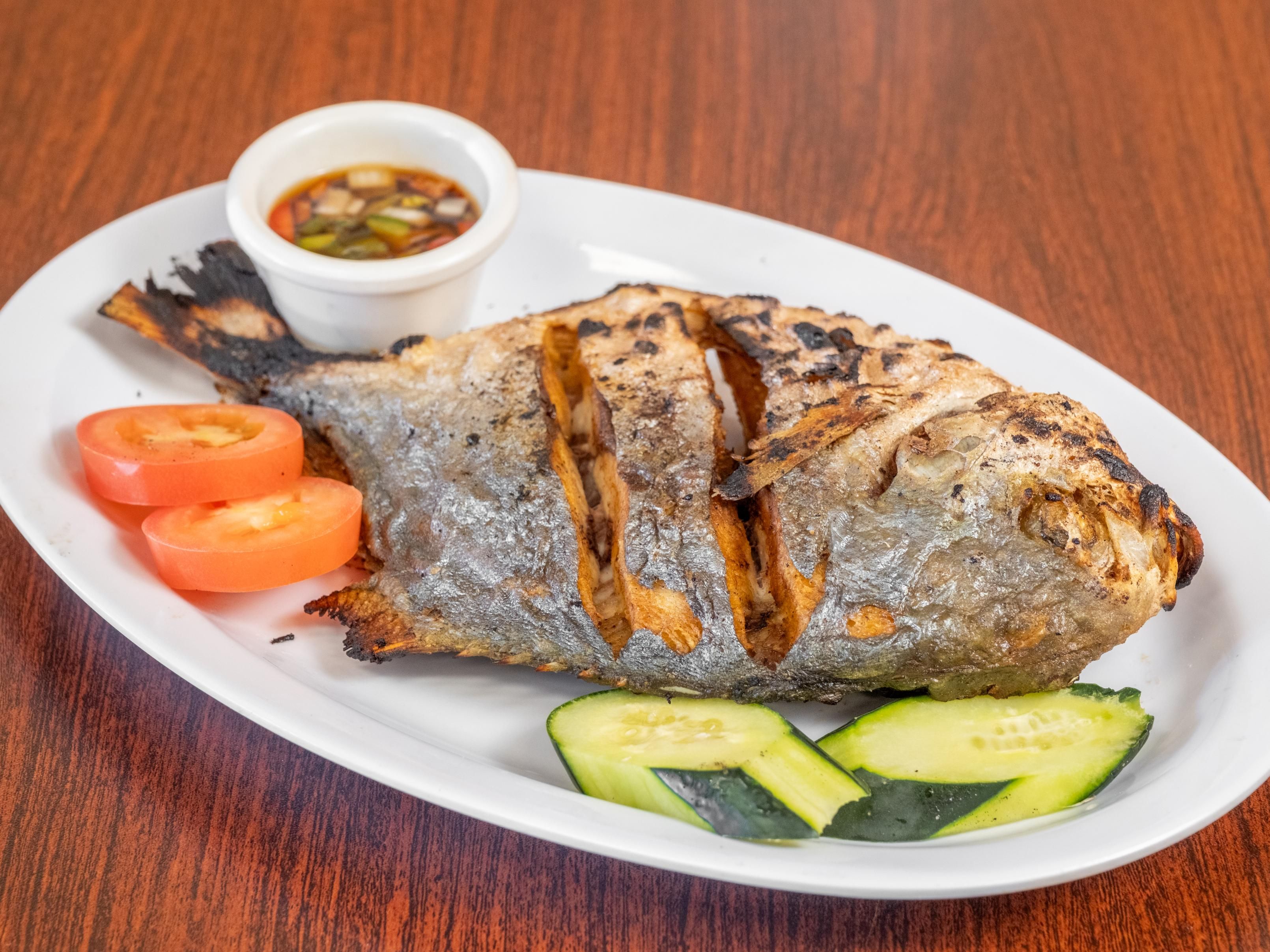 Grilled Pompano (Whole)