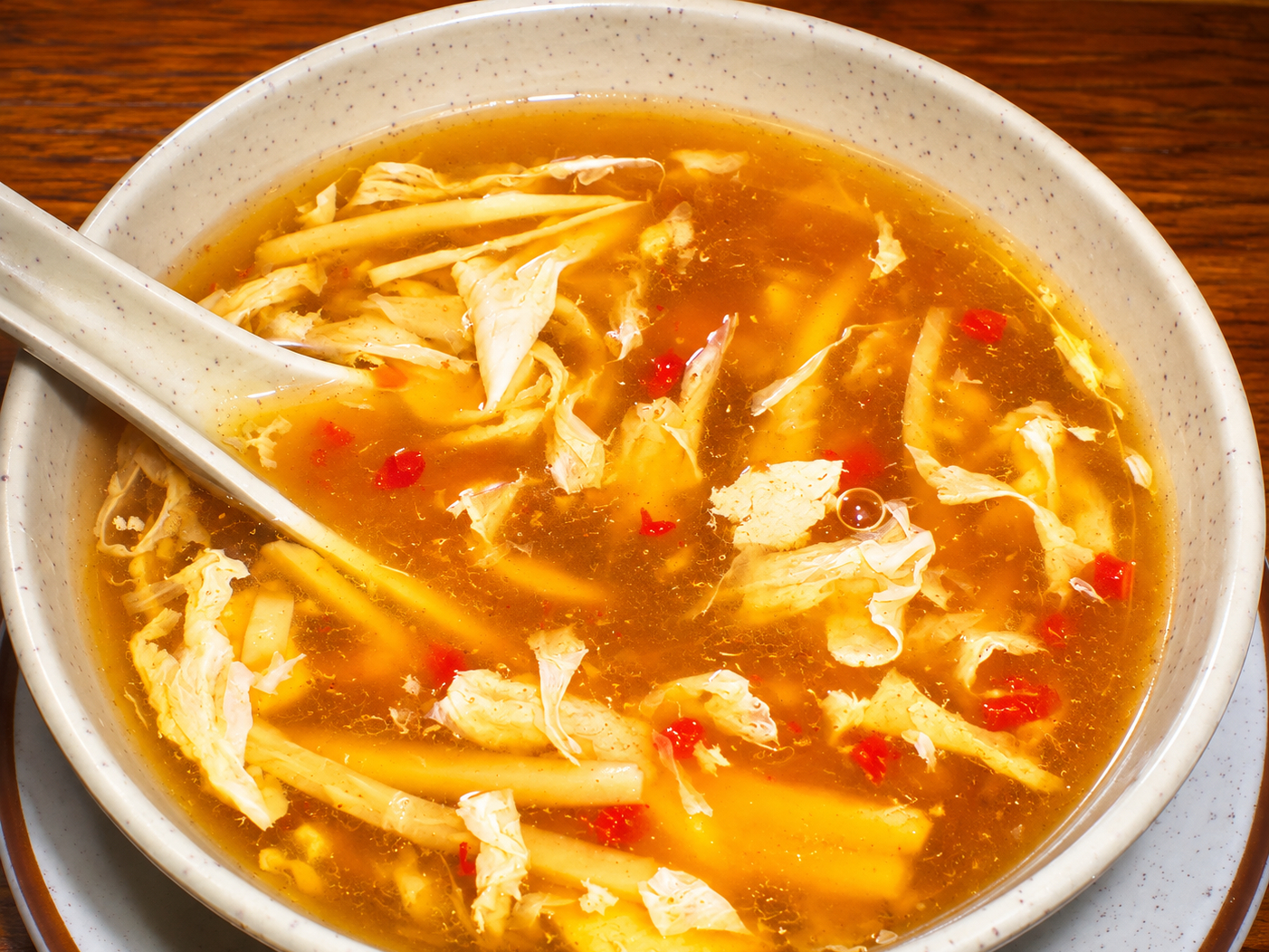 Hot & Sour Soup.