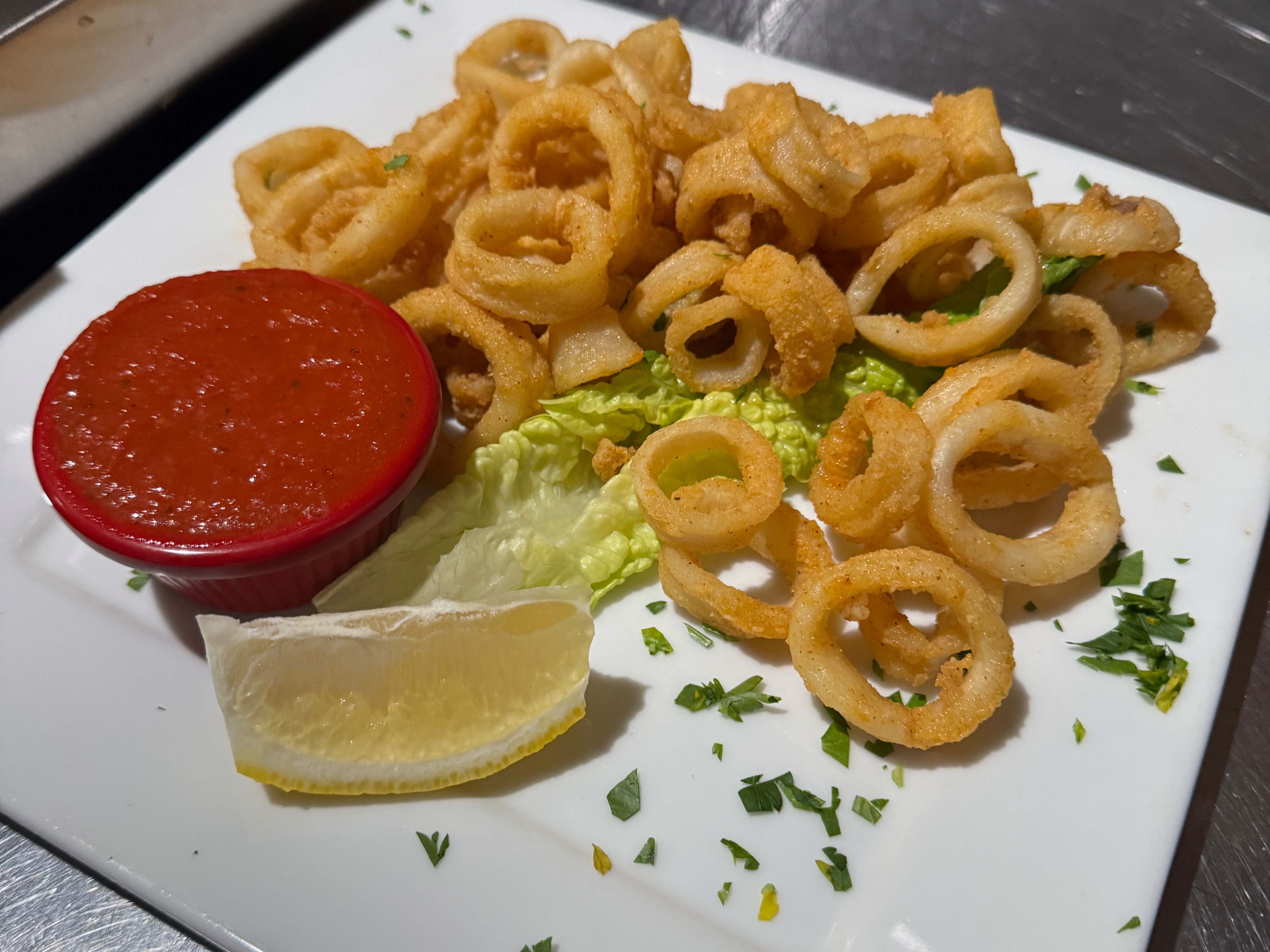 Calamari Dorati.