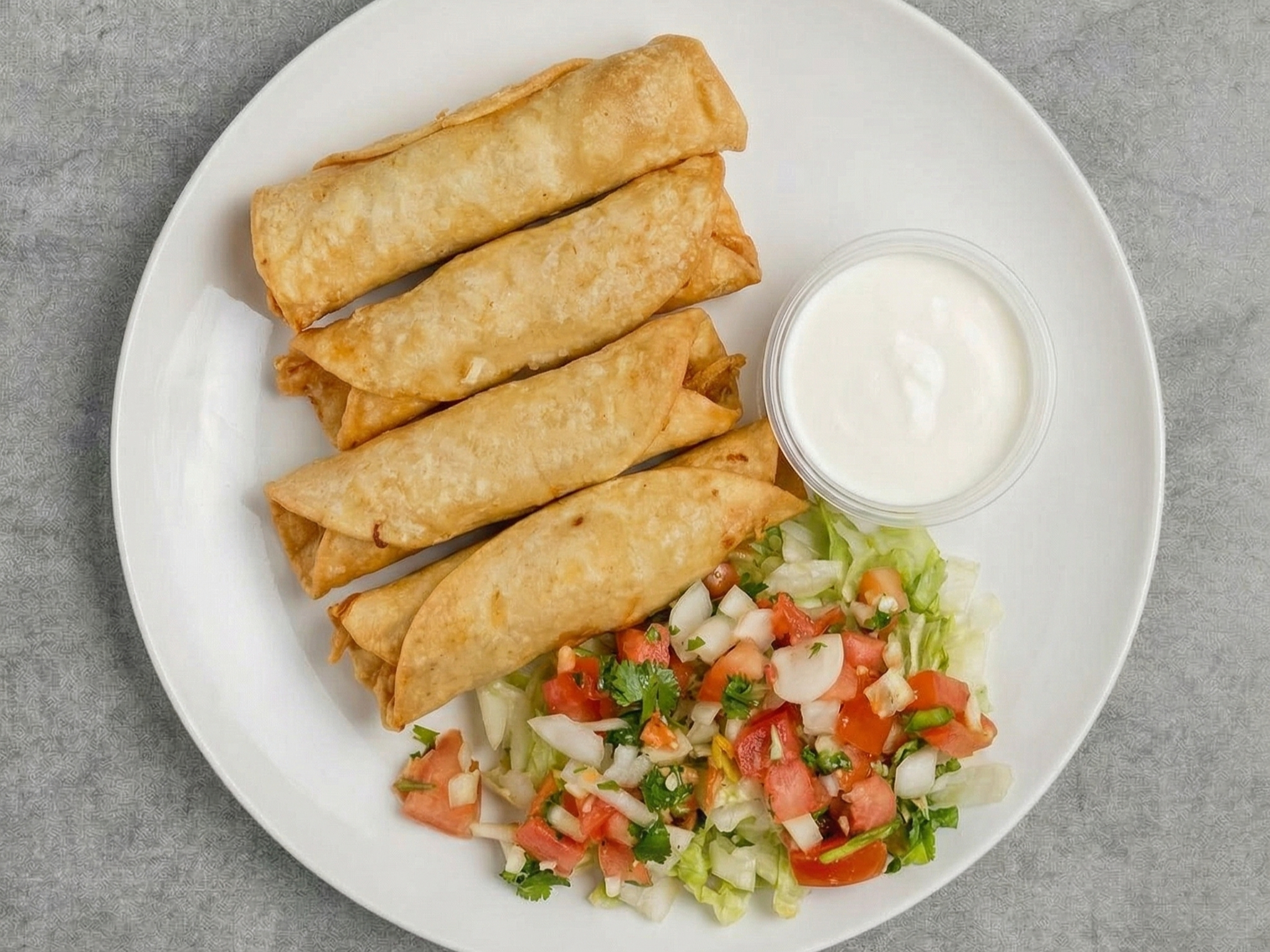 Flautas de Pollo.