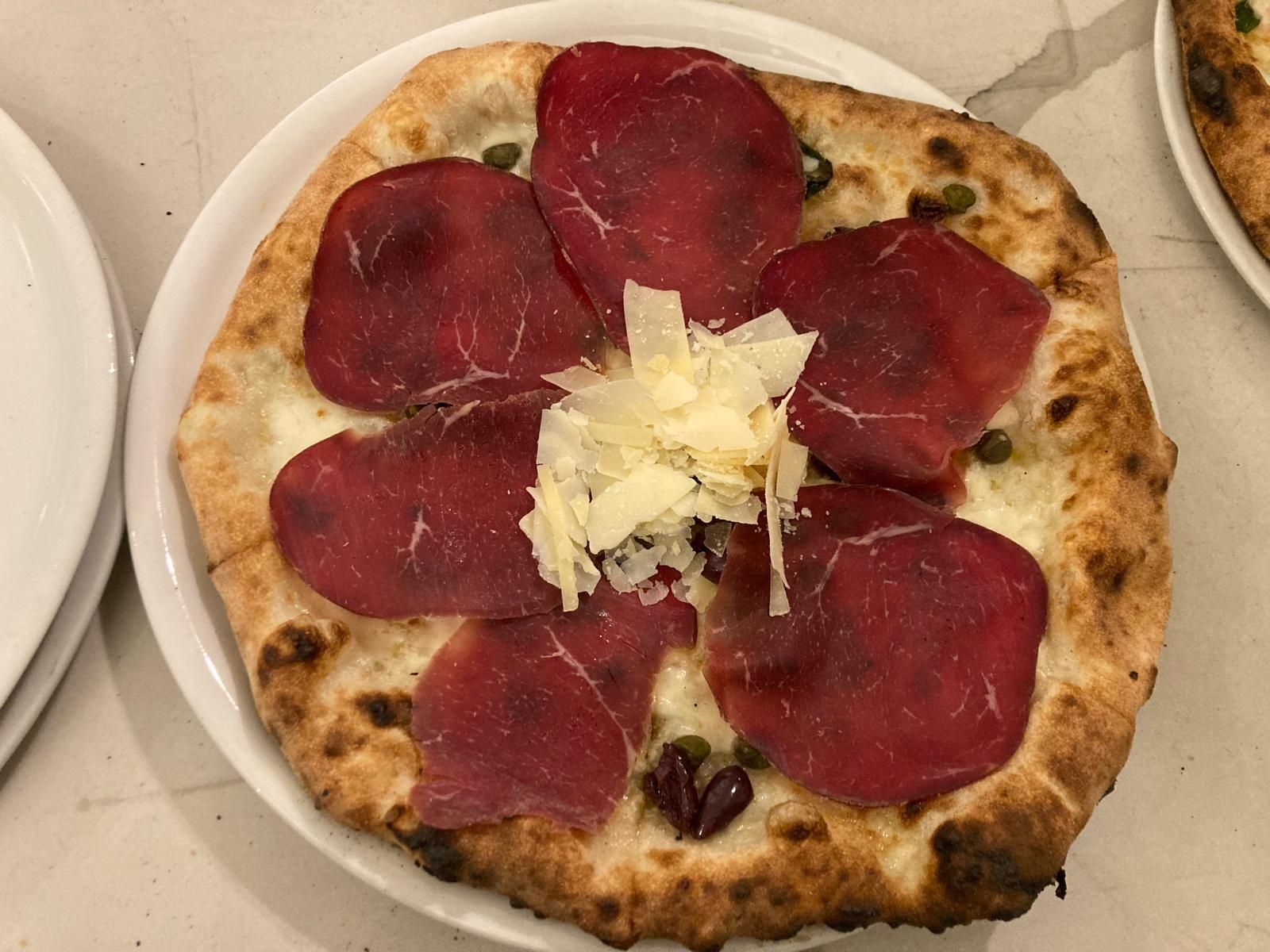 Bresaola Pizza.