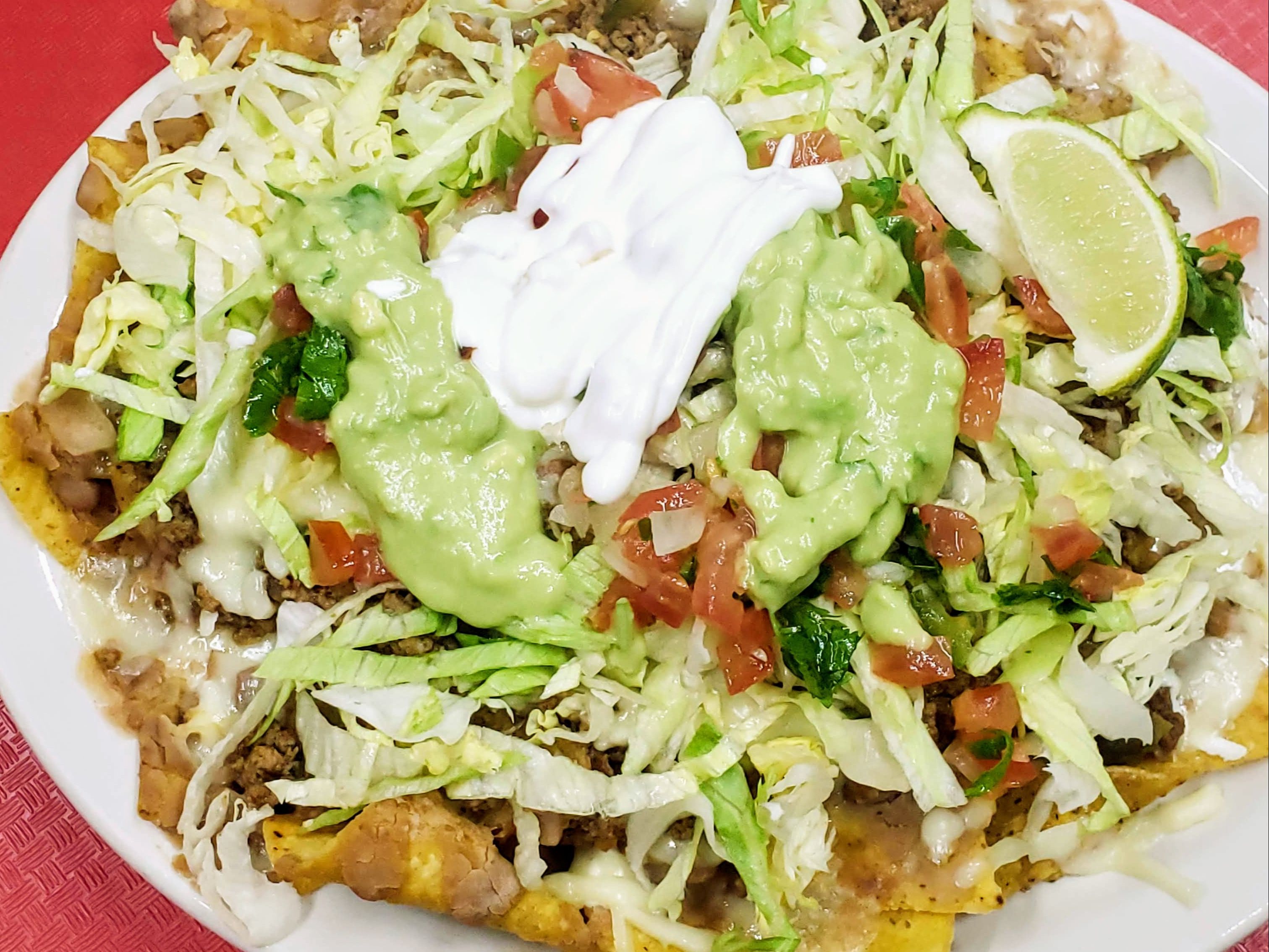 Nachos Supreme.