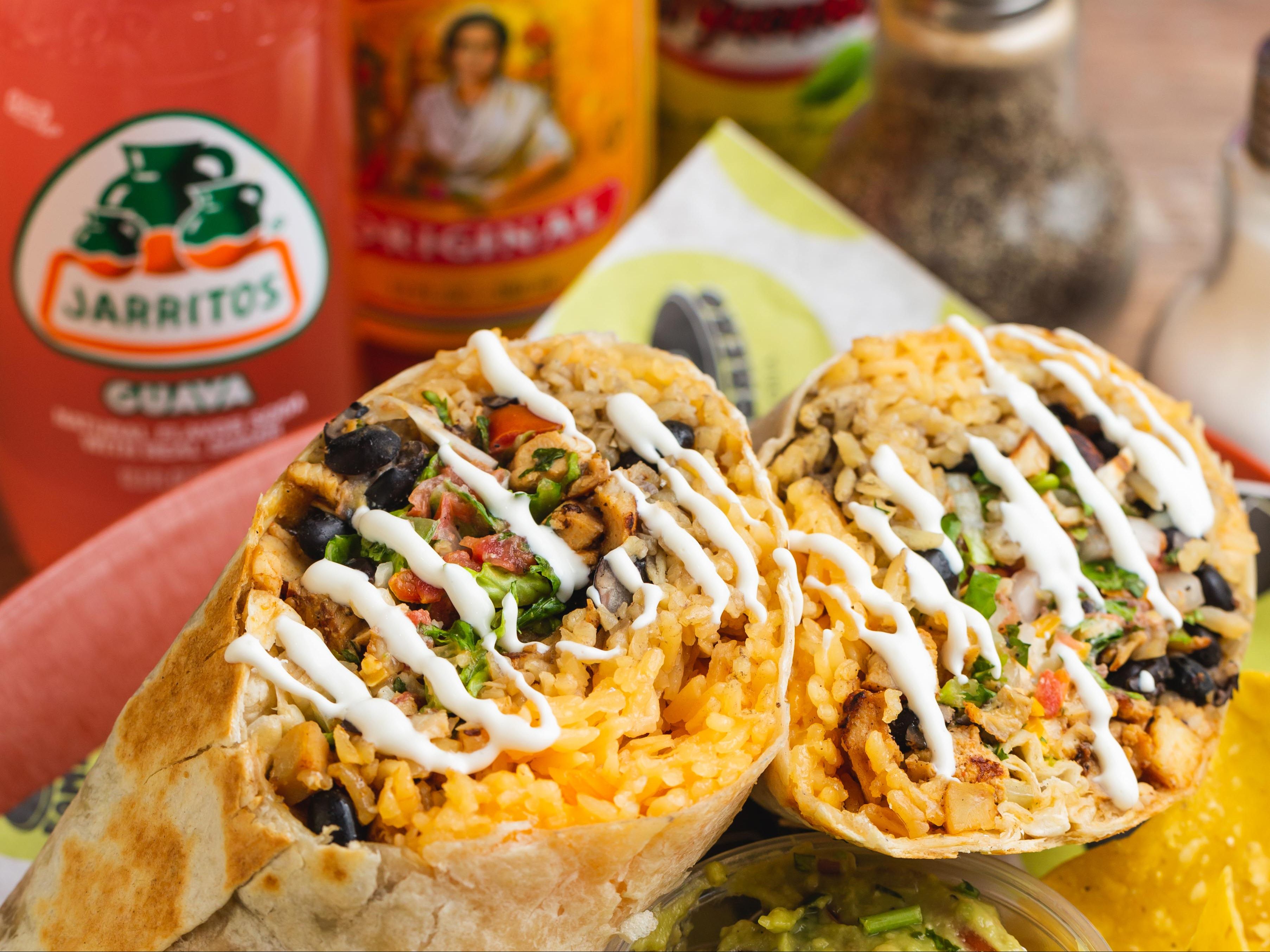 Mushroom Burrito.