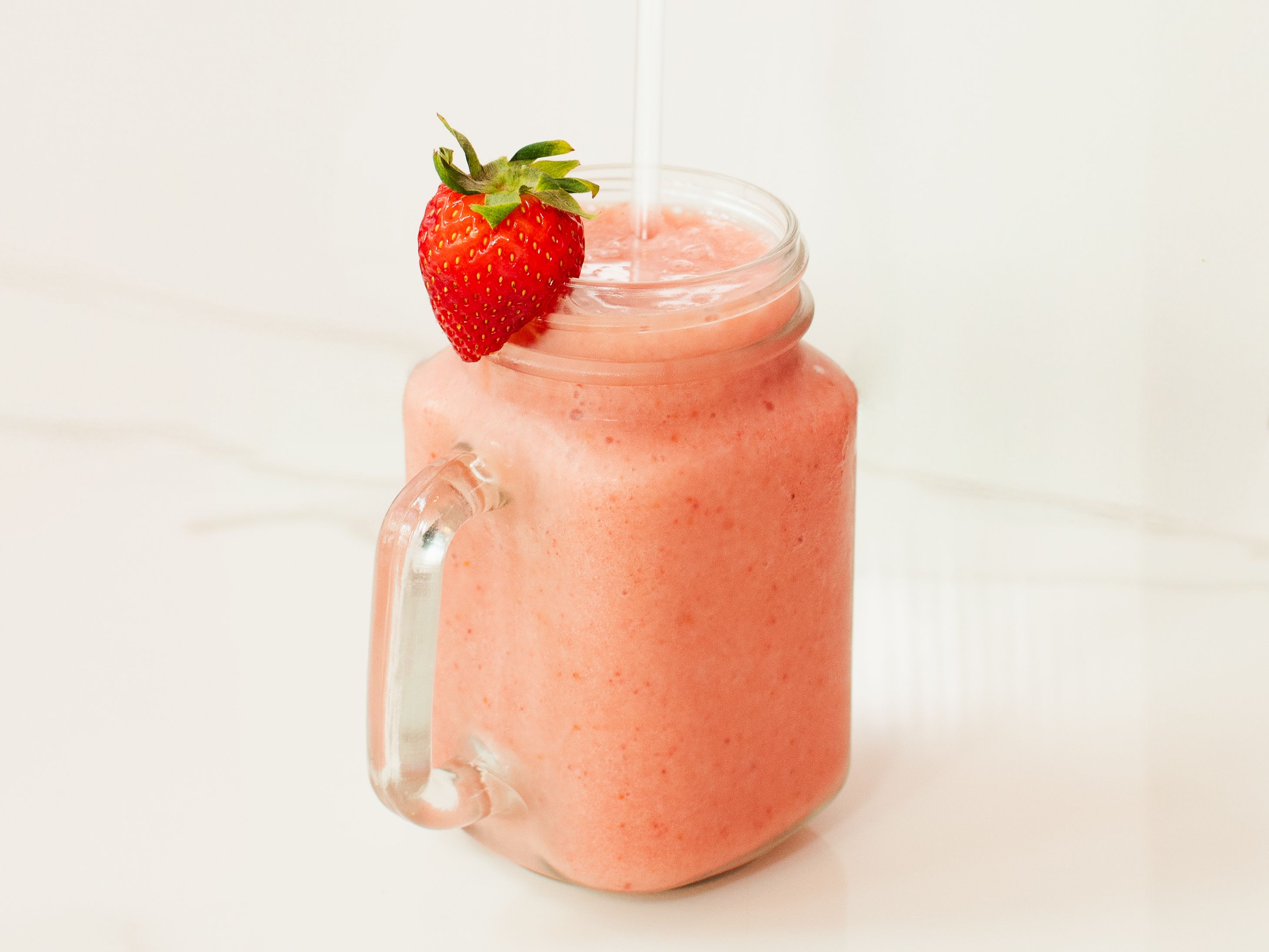 Strawberry & Banana Smoothie.