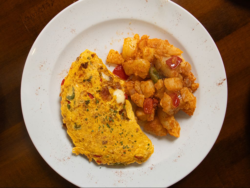 Cajun Omelette.