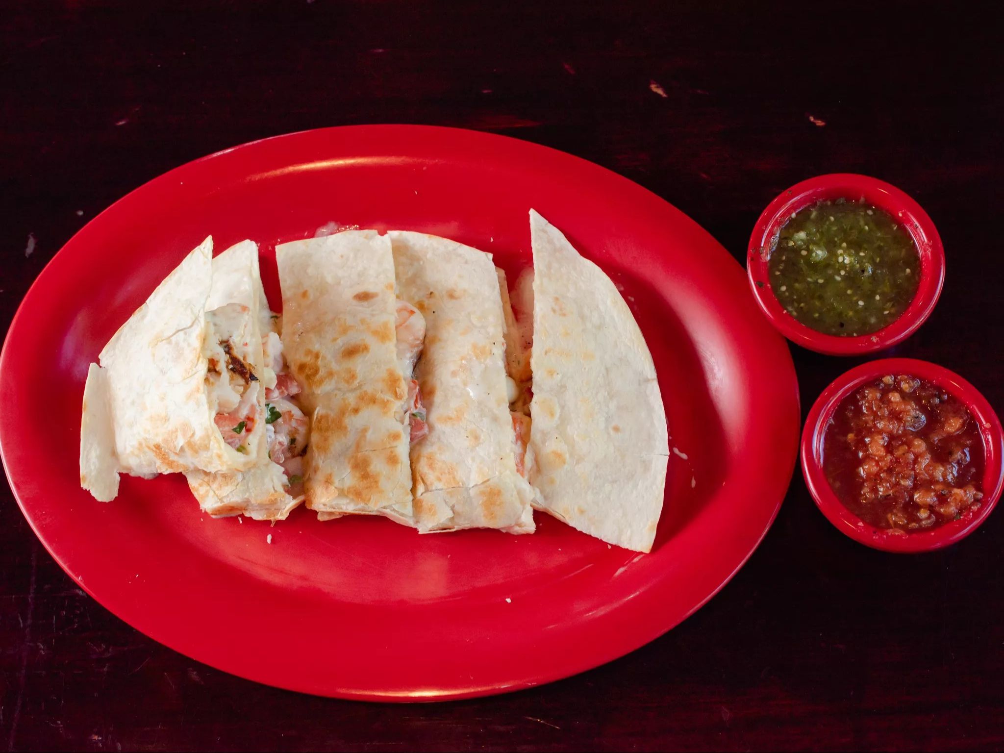 Shrimp Quesadillas