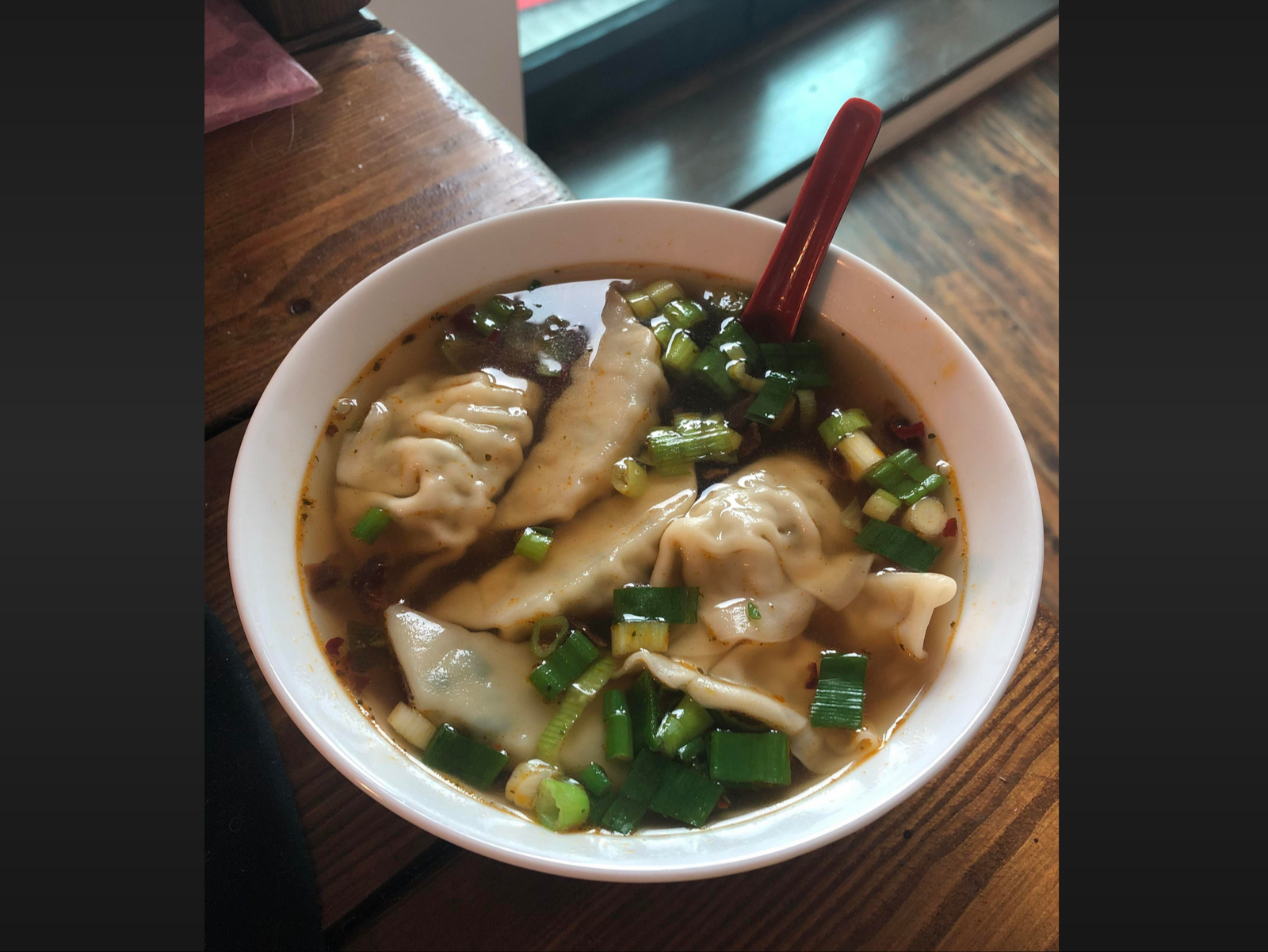 60/Chicken Gyoza Soup