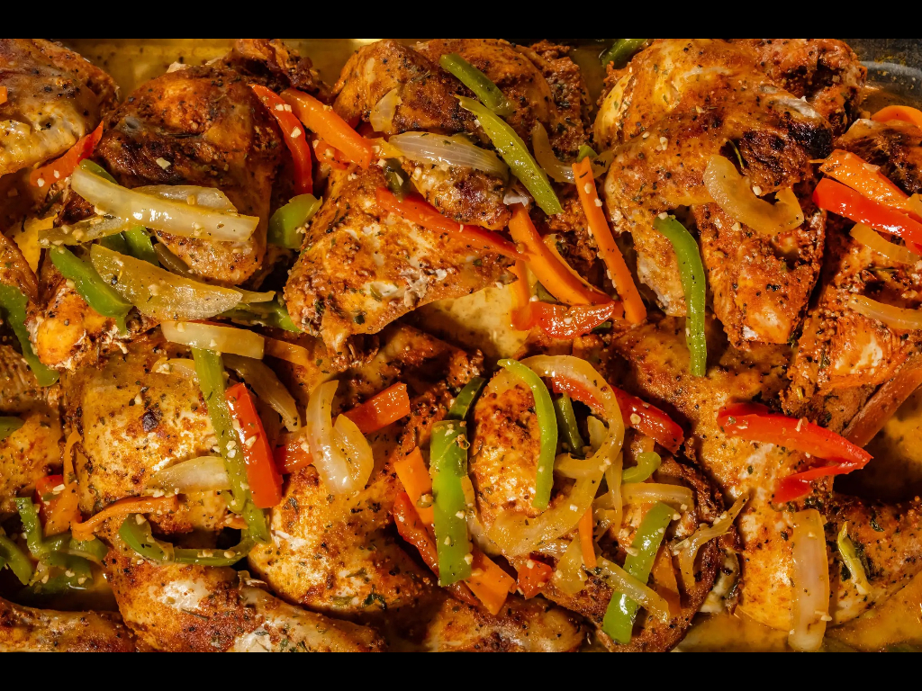 Baked Chicken Dark (10 pcs).