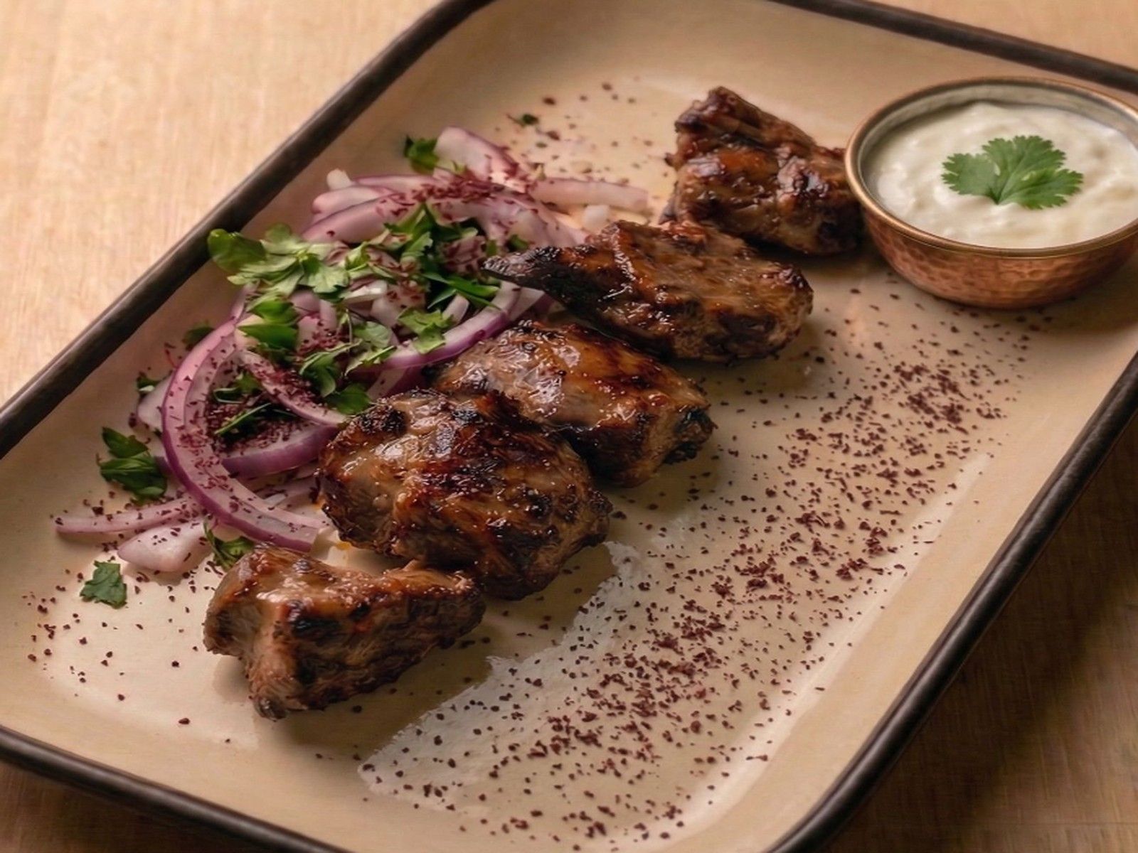 Lamb Kebab 1 Skwr..