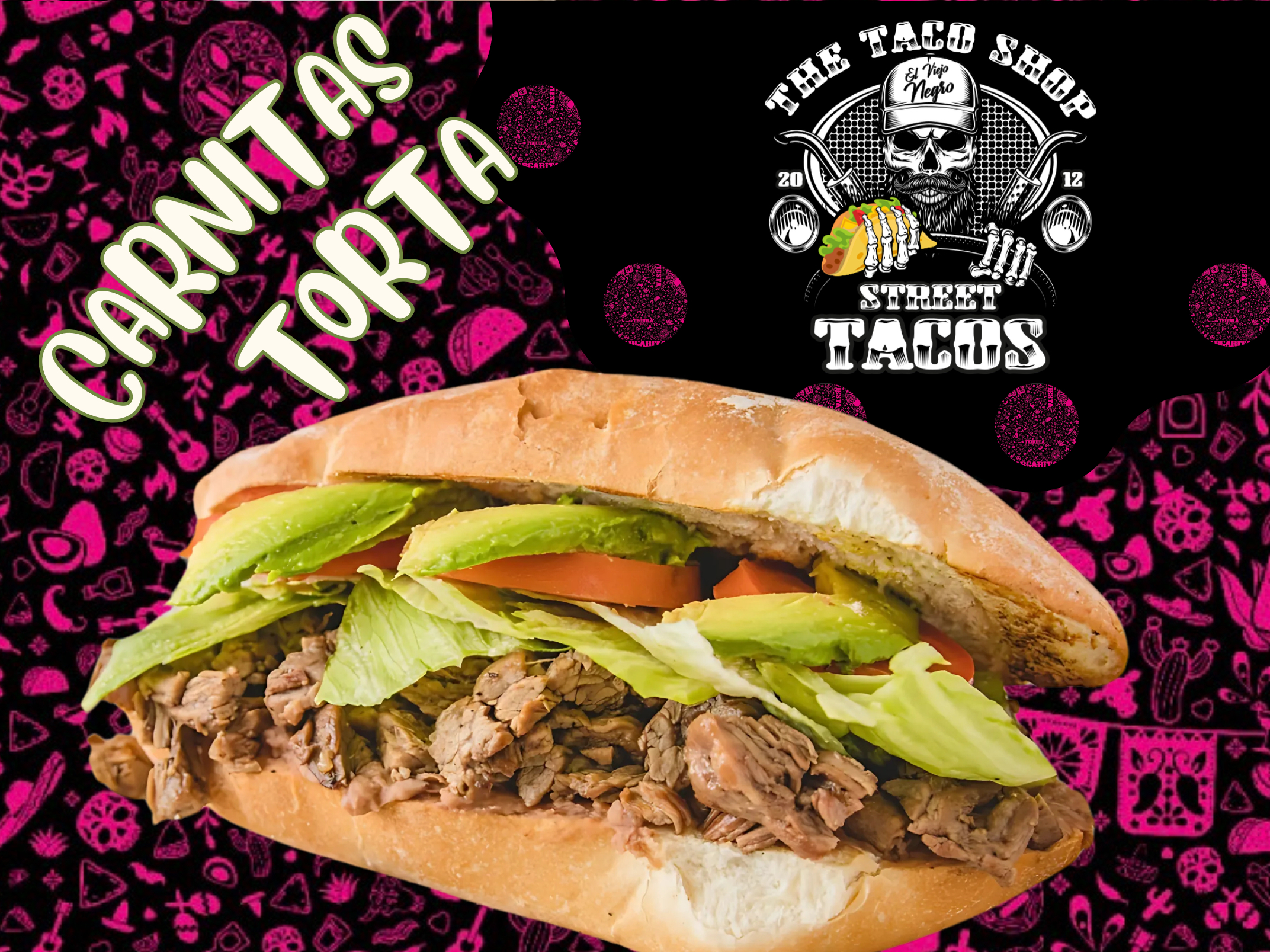 Carnitas Torta