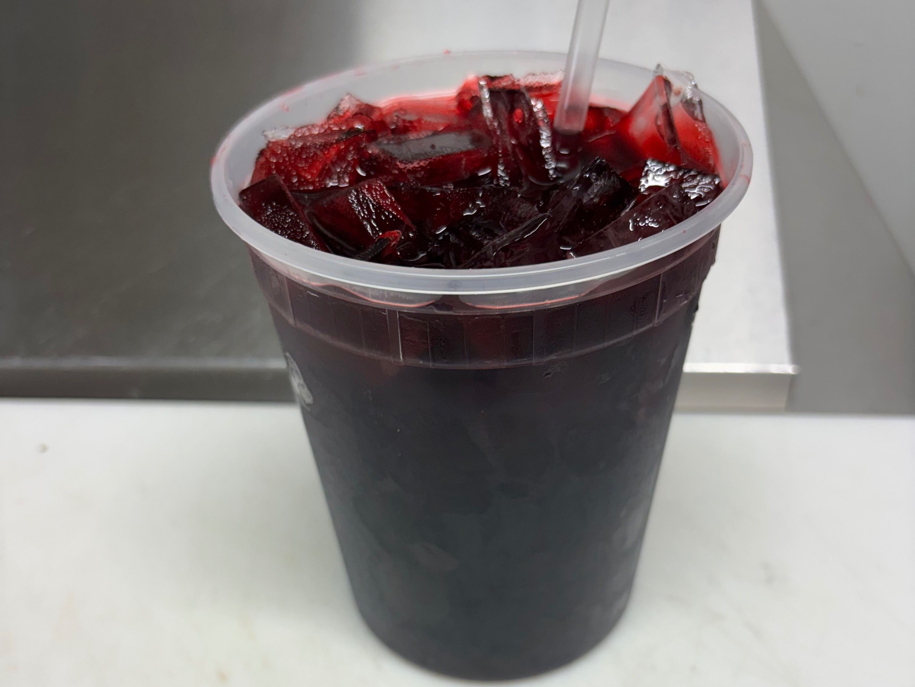 Agua Fresca Hibiscus.