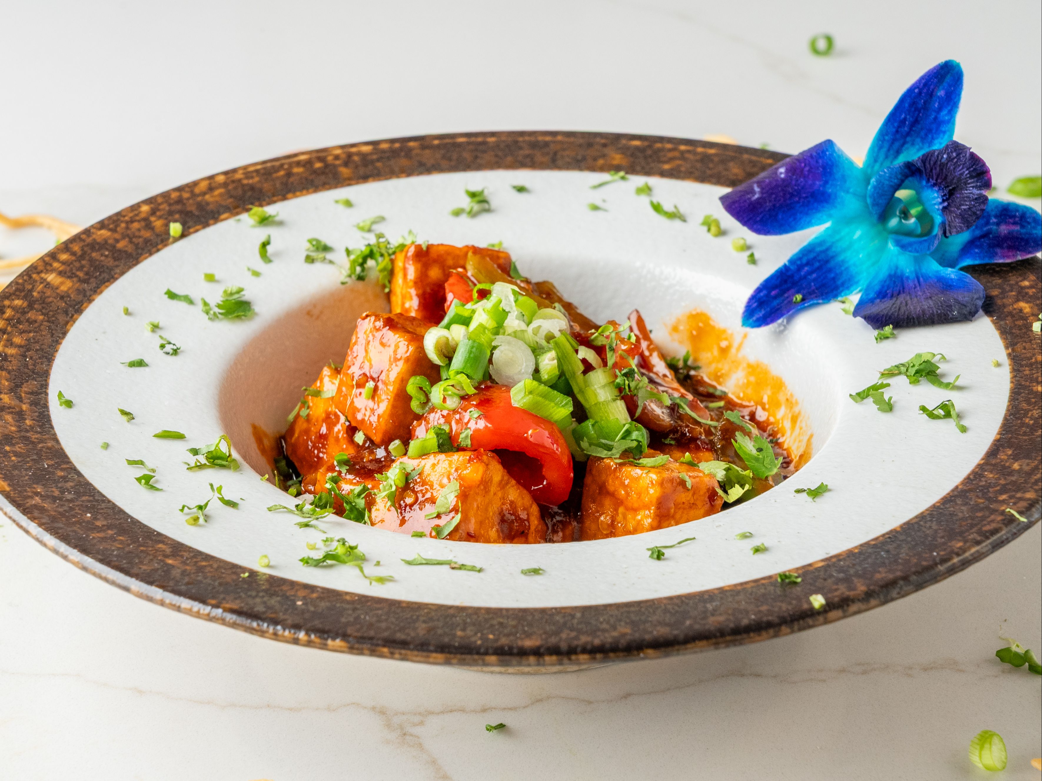Chili Paneer  (Small Tray- Serves 10-12 People).