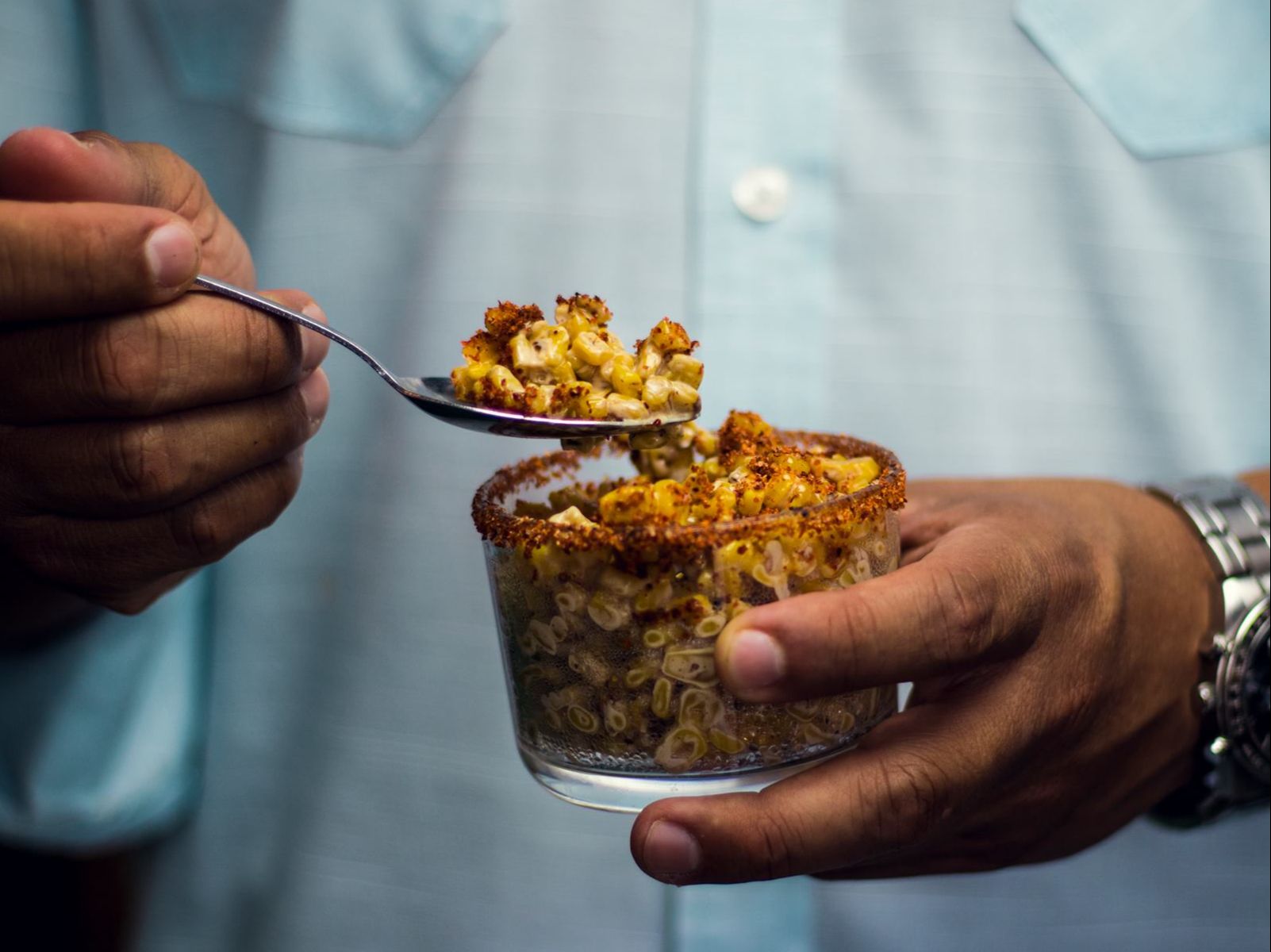 Elote En Vaso