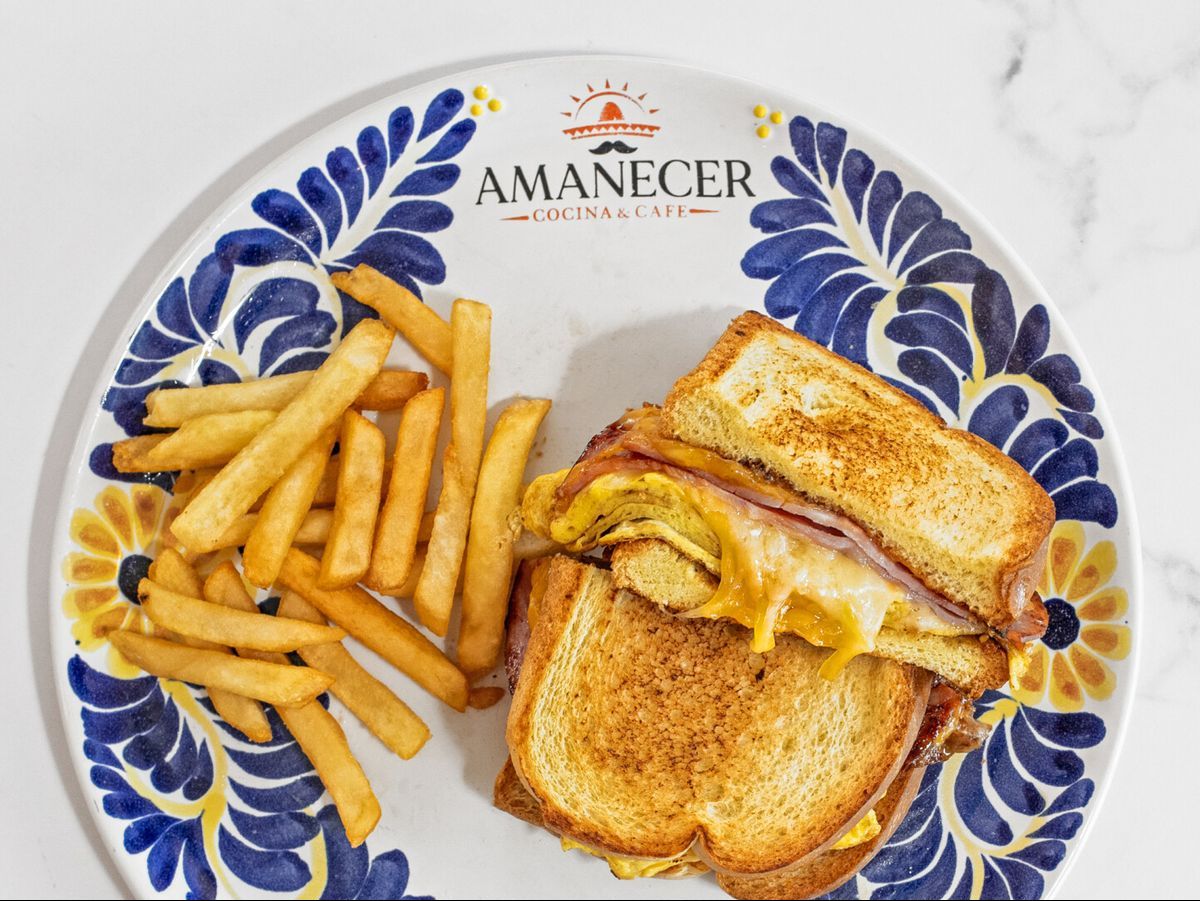 Ham, Egg and Cheese Melt.