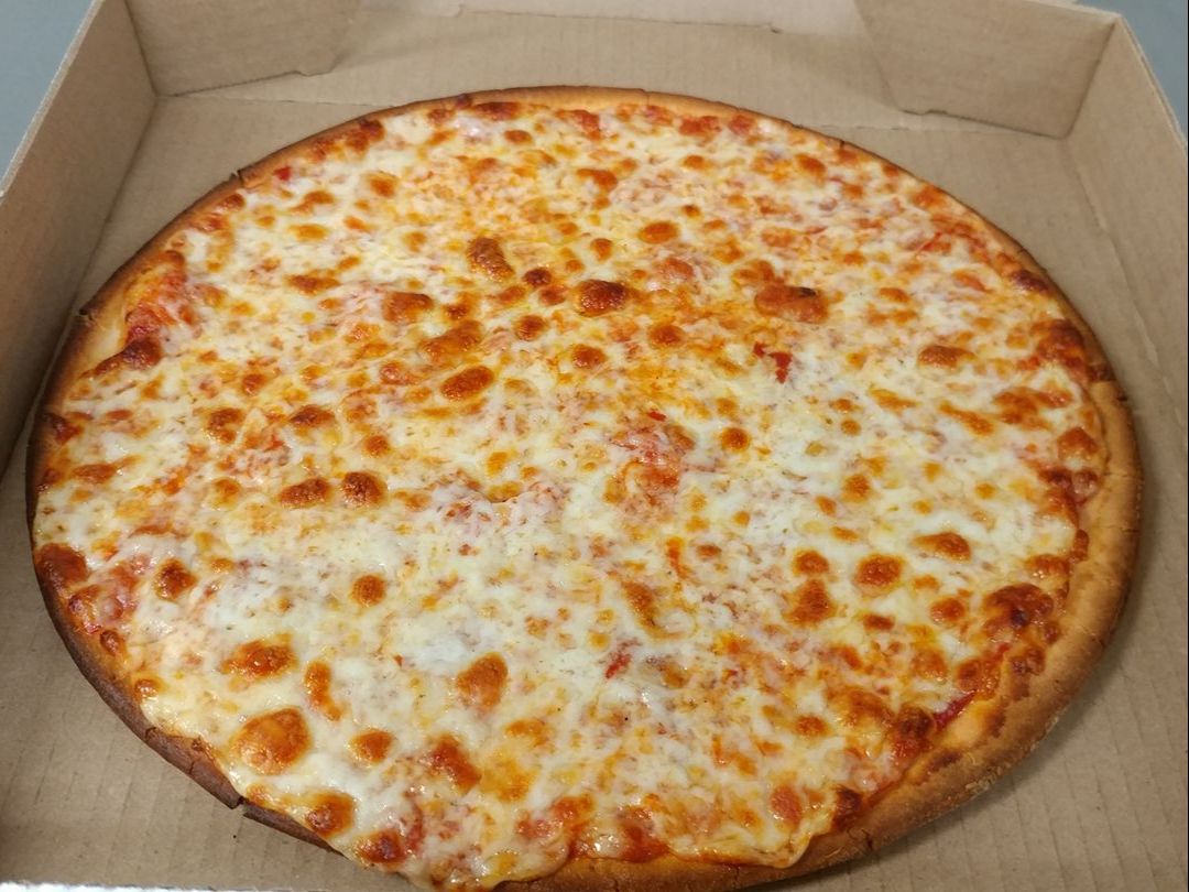 Add a 2nd Large Cheese Pizza.