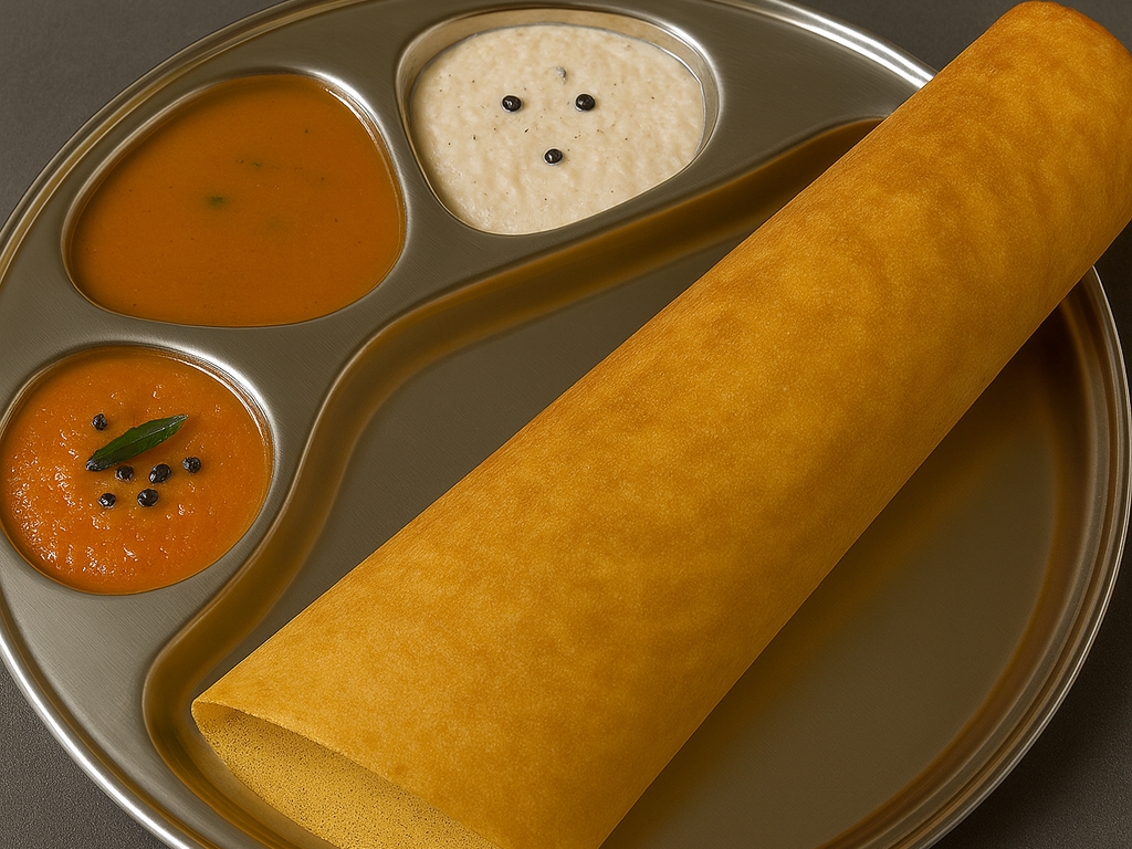 Ghee Dosa (GF,NF,DF,V)