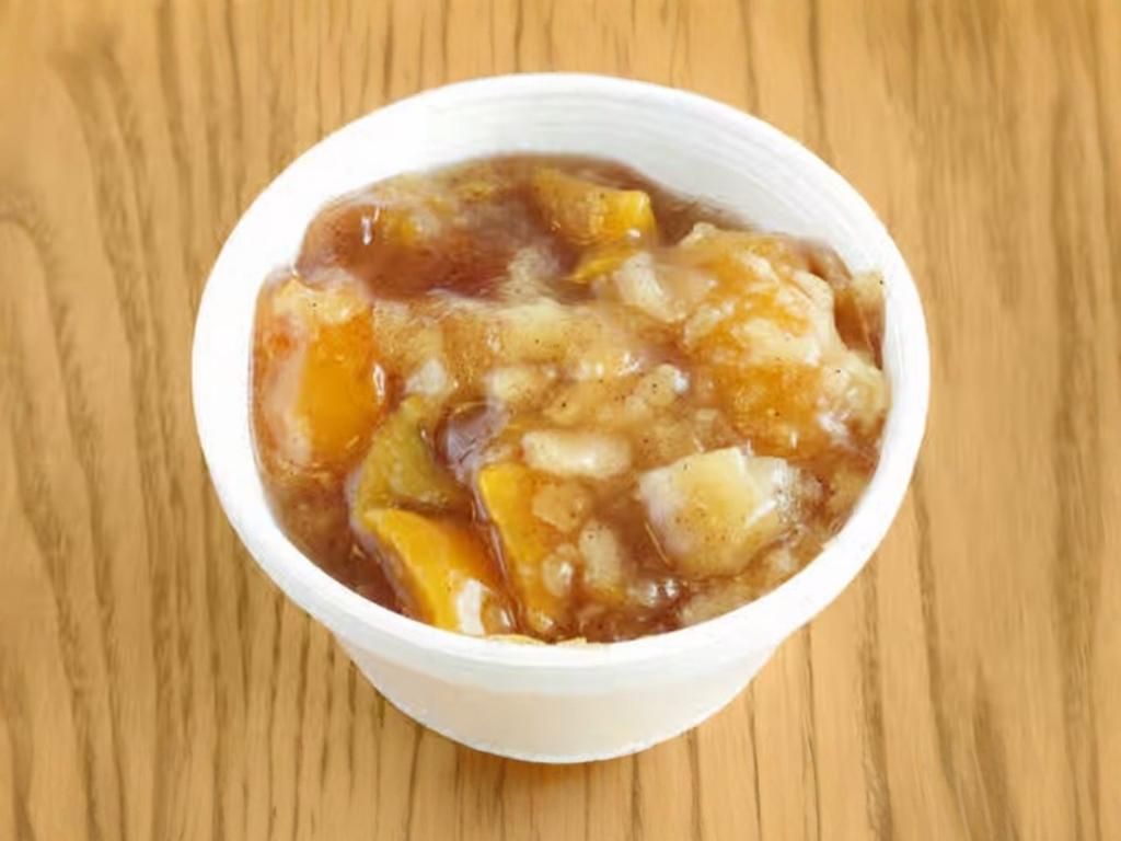 Peach Cobbler.