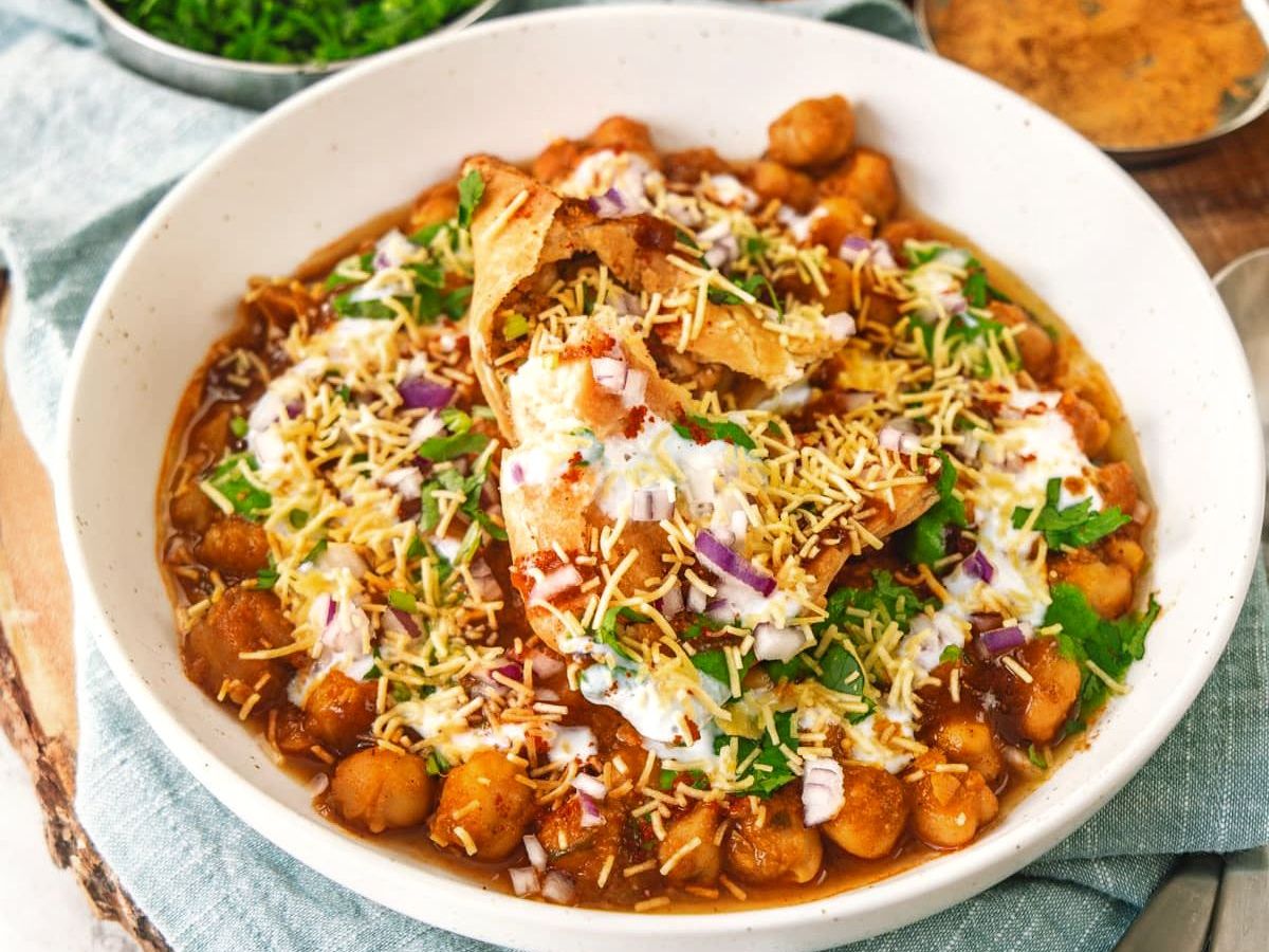 Samosa Chaat.