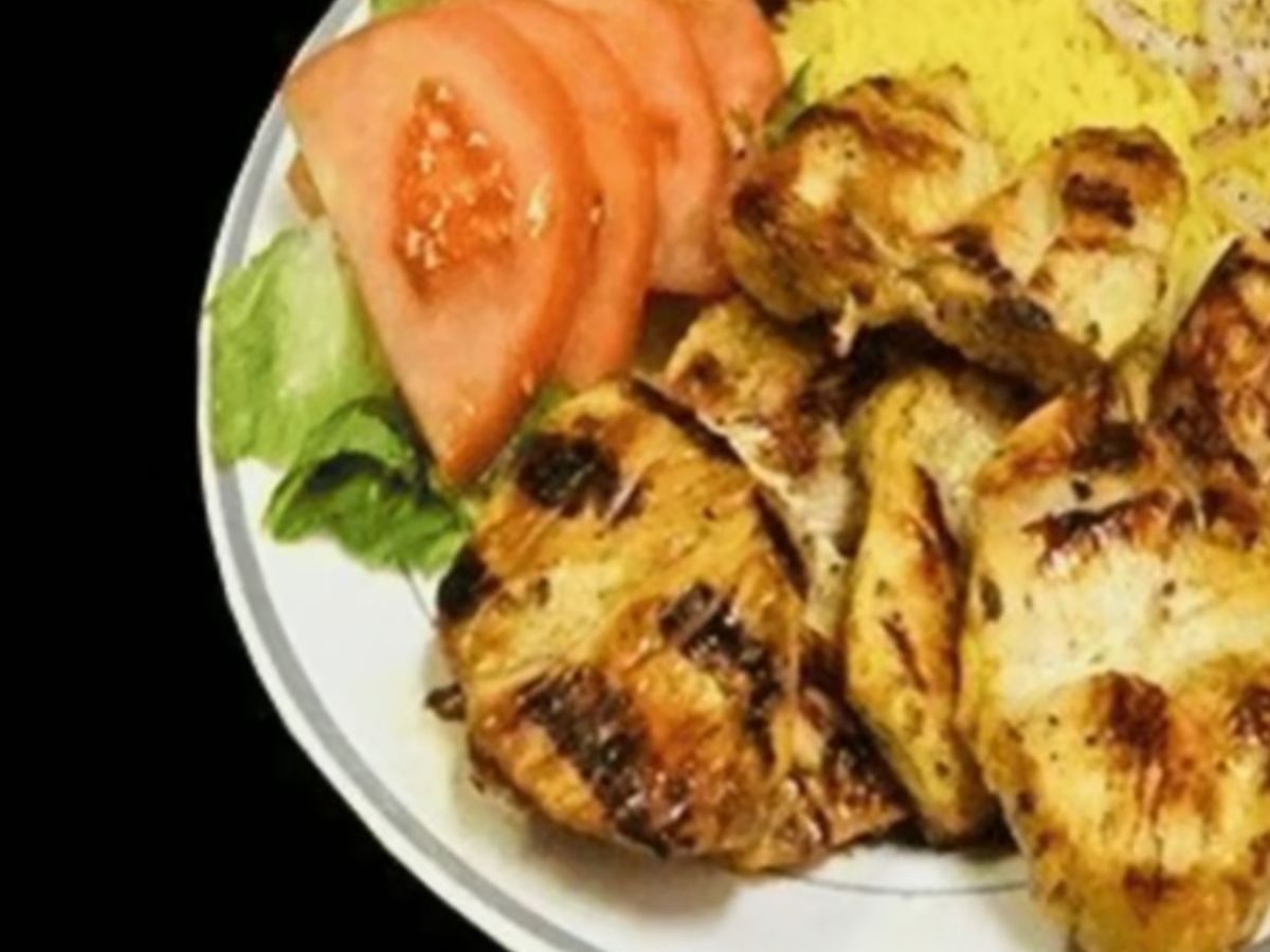 #17 Chk Souvlaki Plate