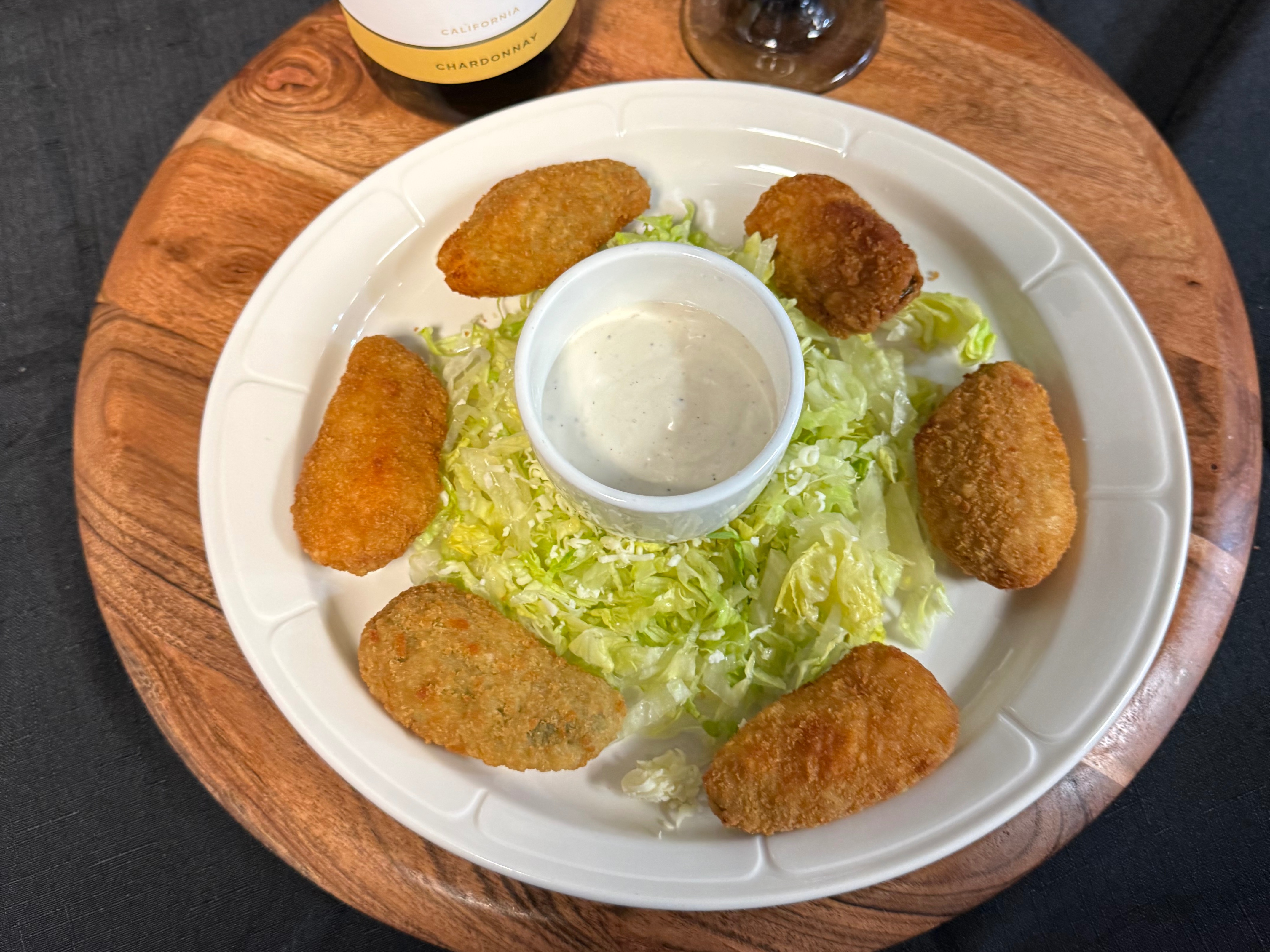 Jalapeno Poppers.