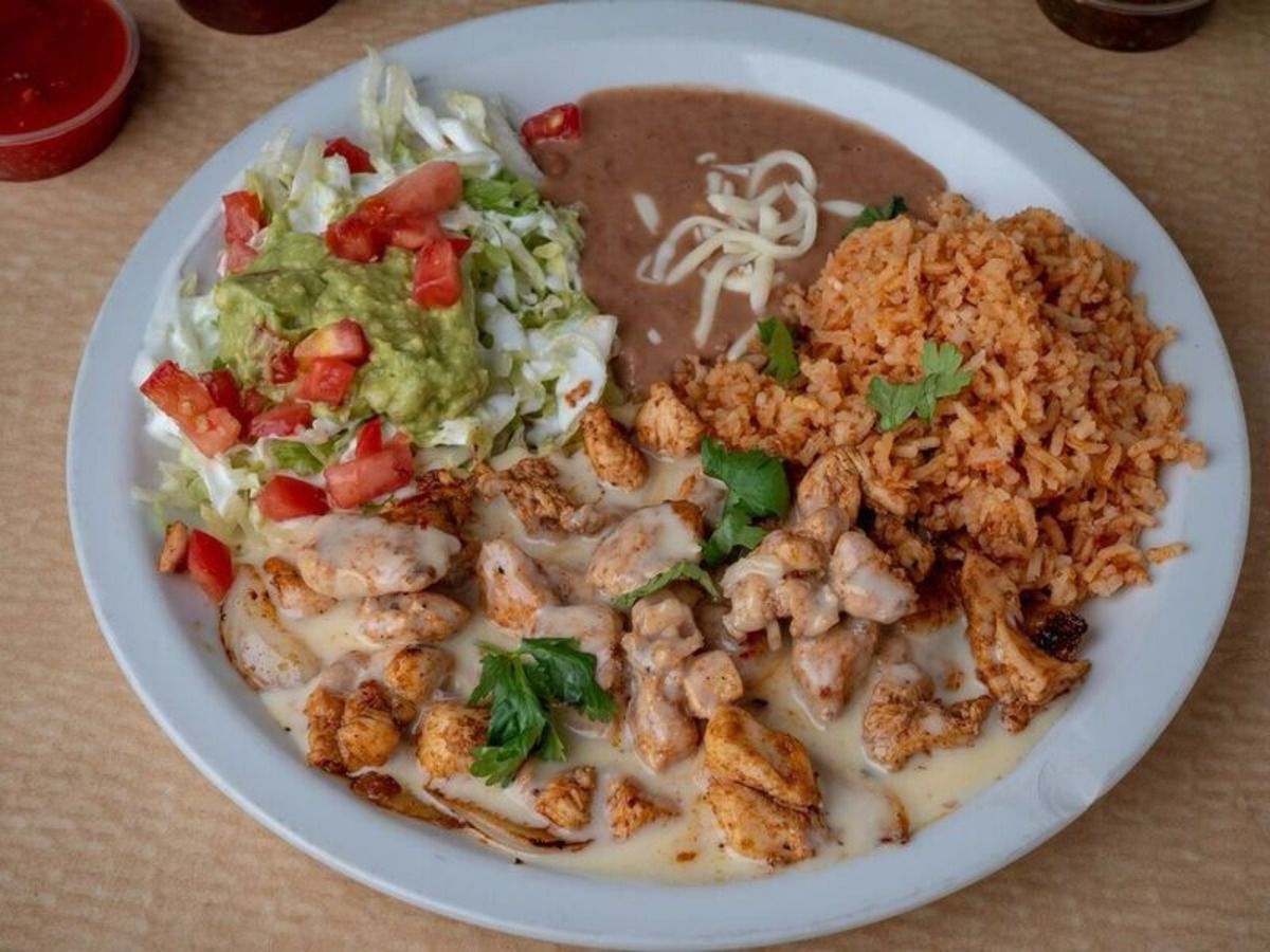 Chicken N Chorizo Fundido.