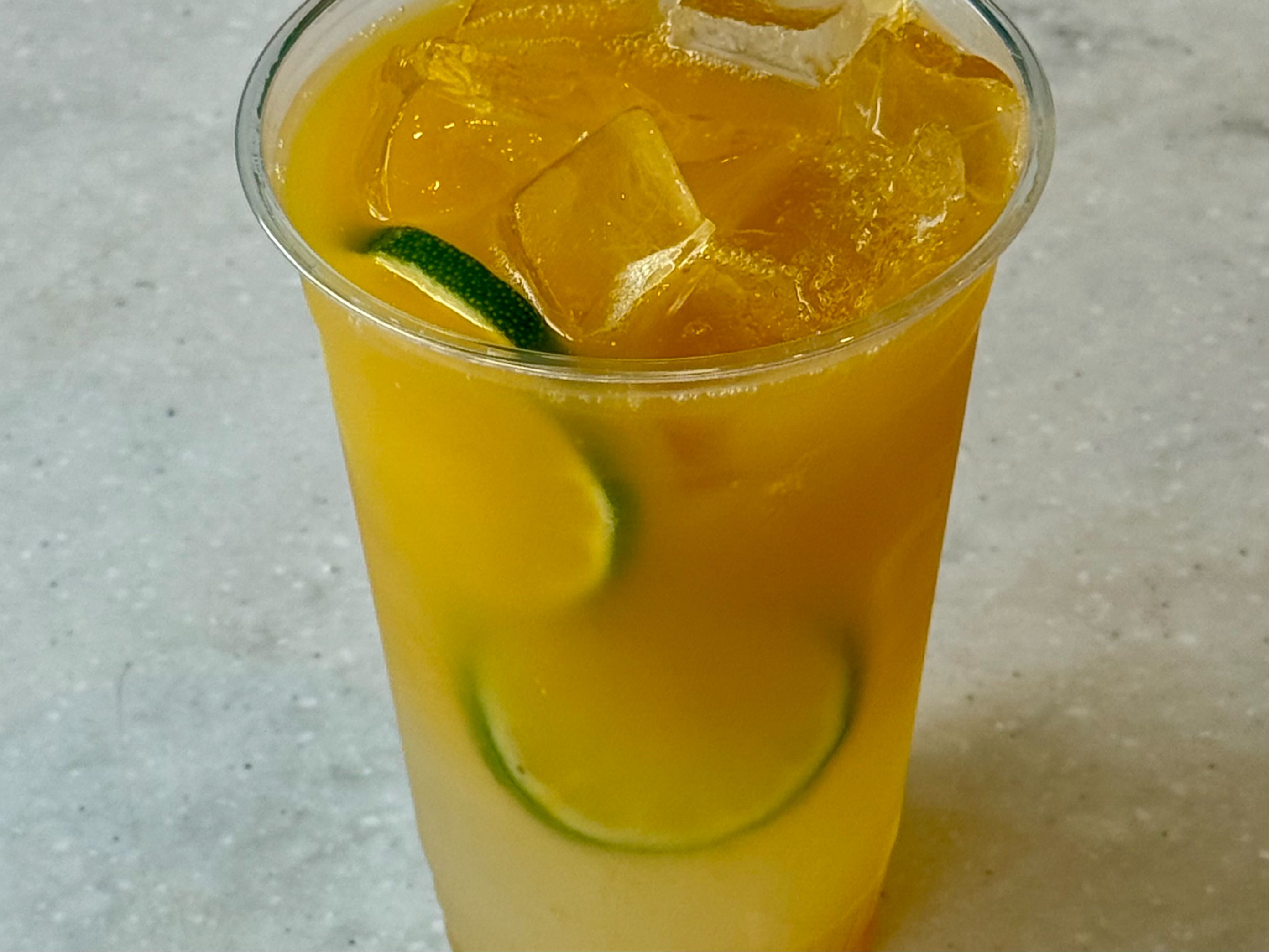 Passion Mango Lemonade.