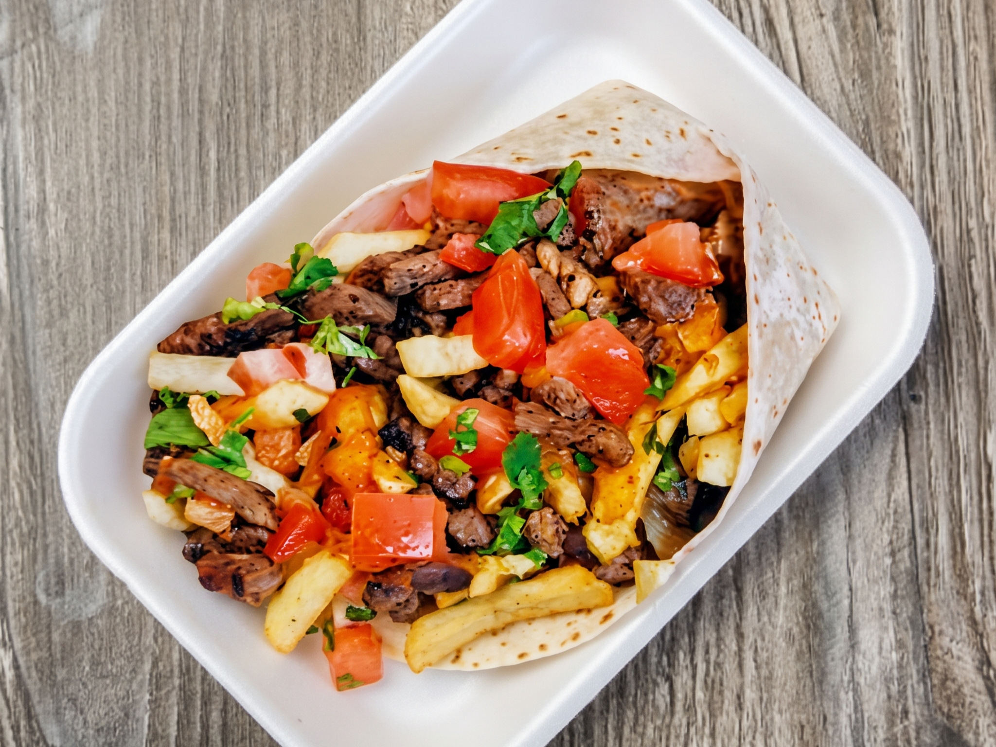 California Burrito, Asada, Fries, Cheese