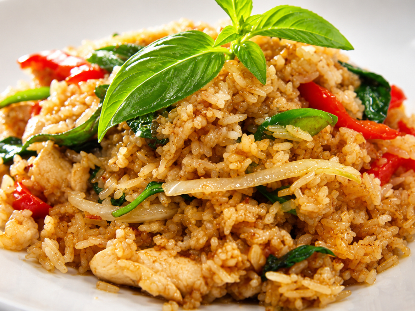 Thai Basil Fried Rice.