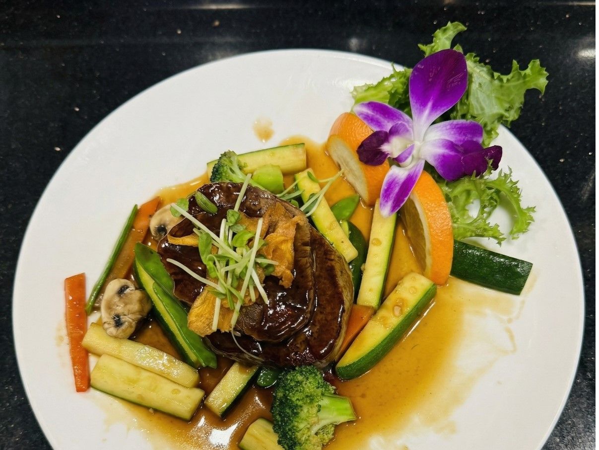 Filet Mignon Teriyaki.
