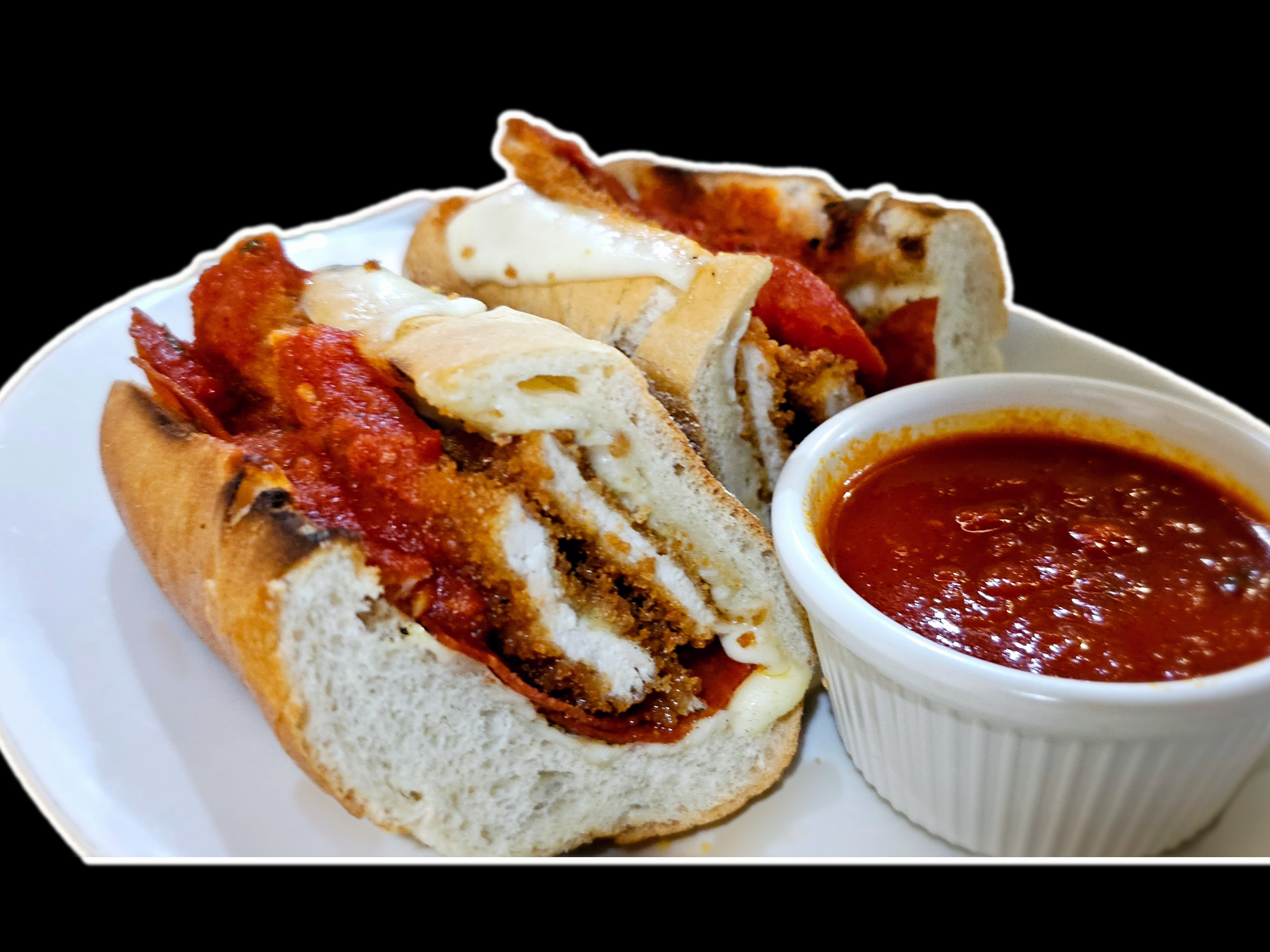 Chicken Parmesan Sub.