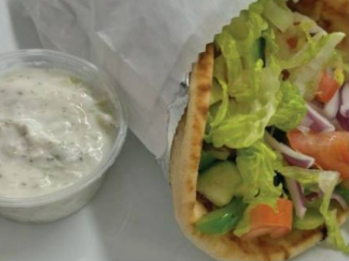 Veggie Pita Wraps.