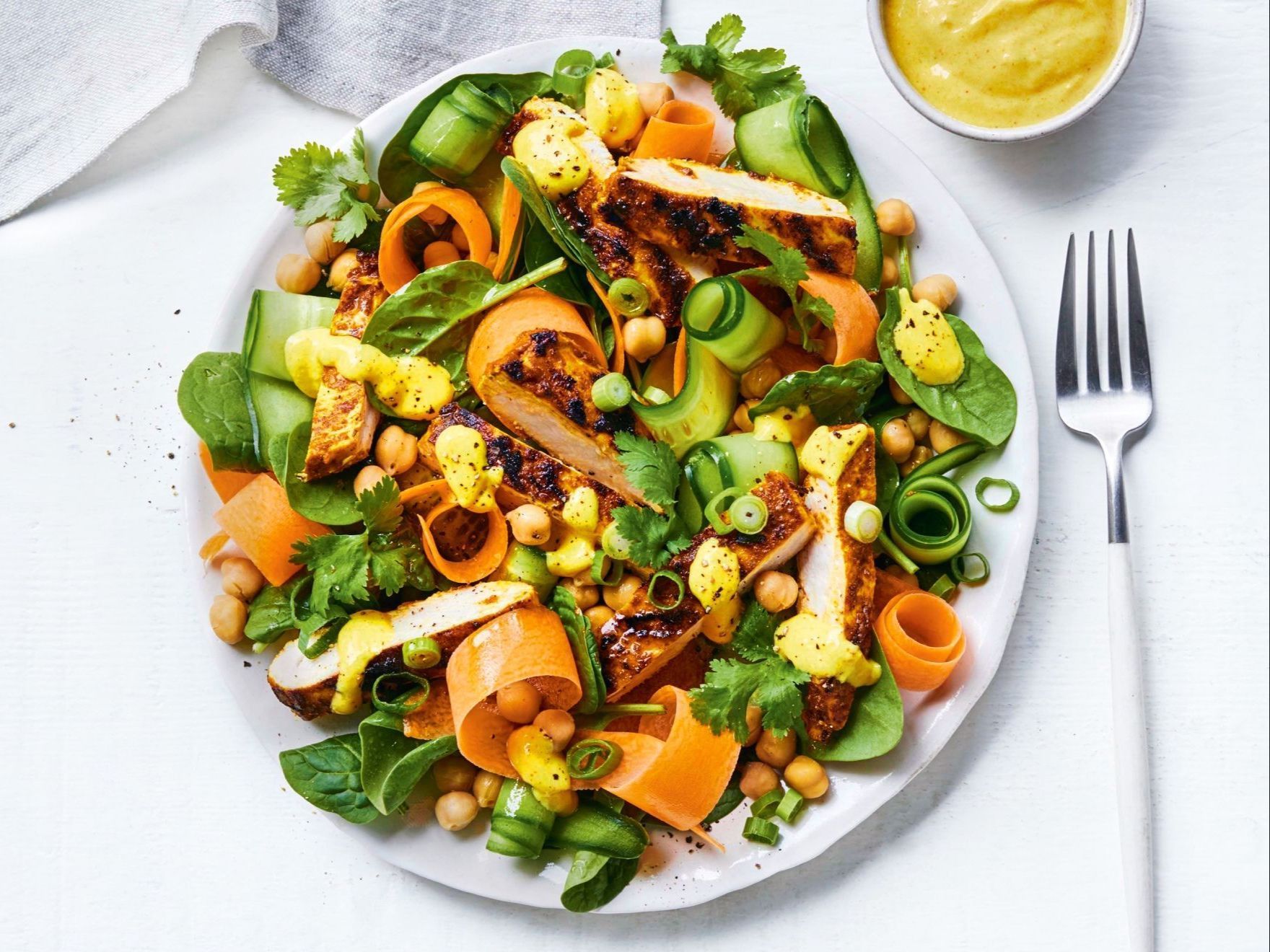 Chicken Tikka Salad.