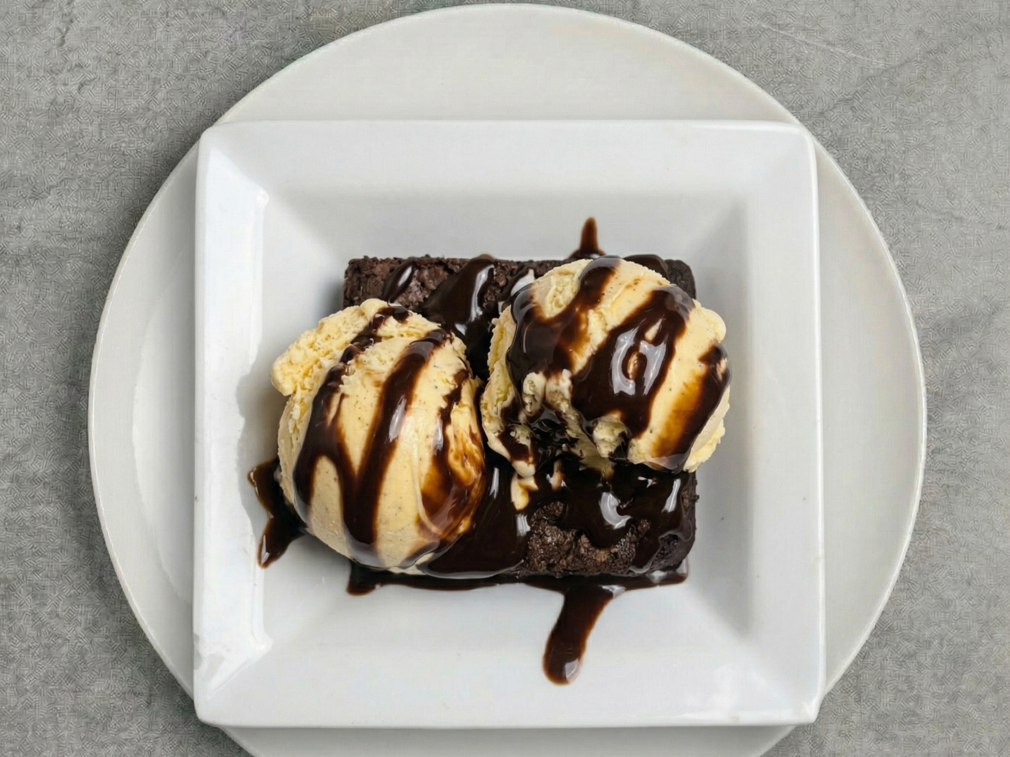 Chocolate Brownie Sundae