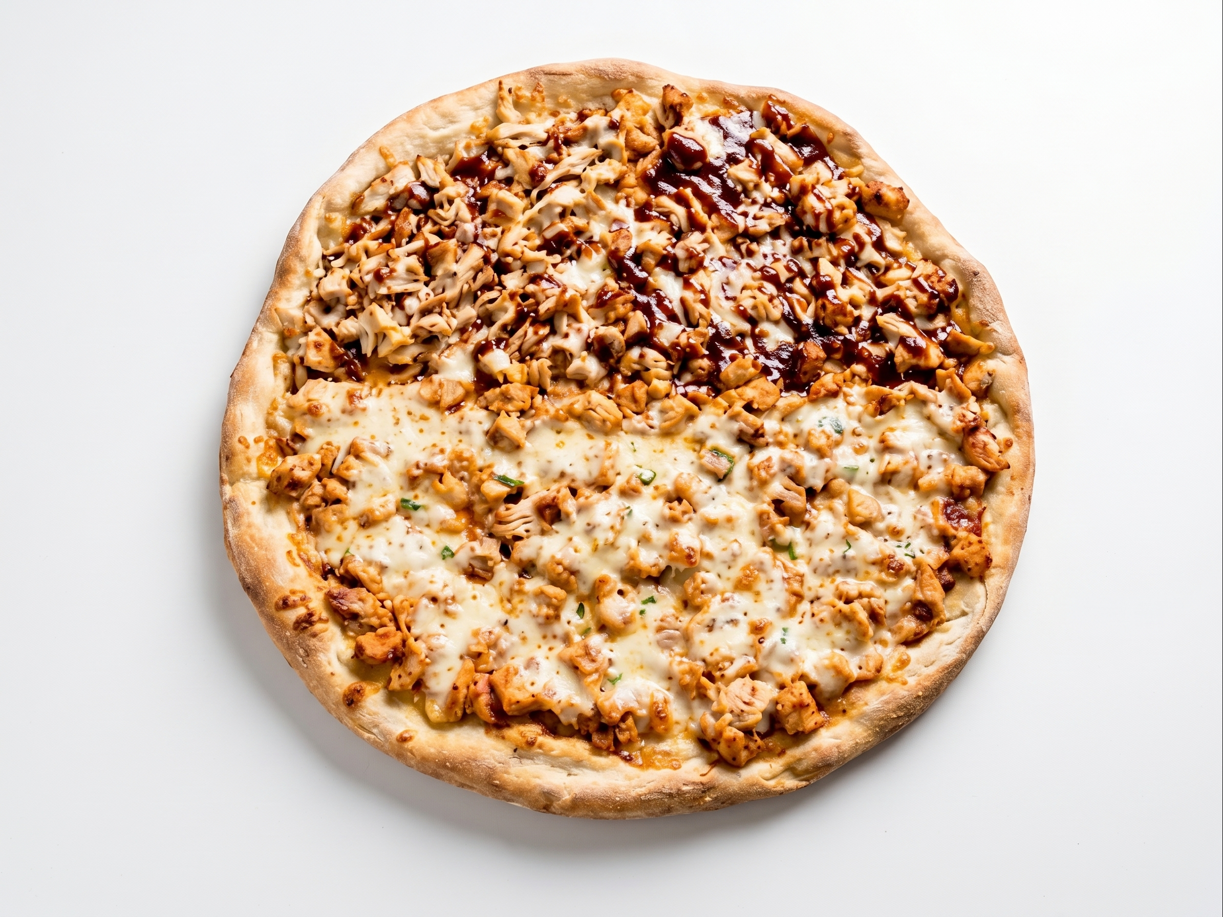 Chicken Bacon Ranch Pizza.