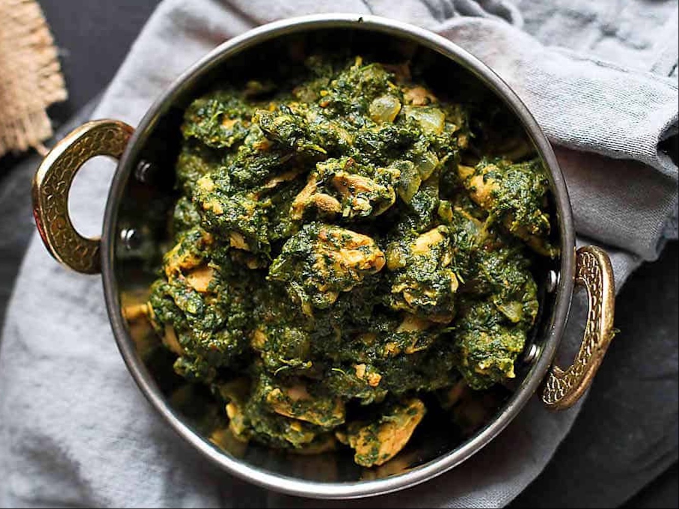 Chicken Saag.