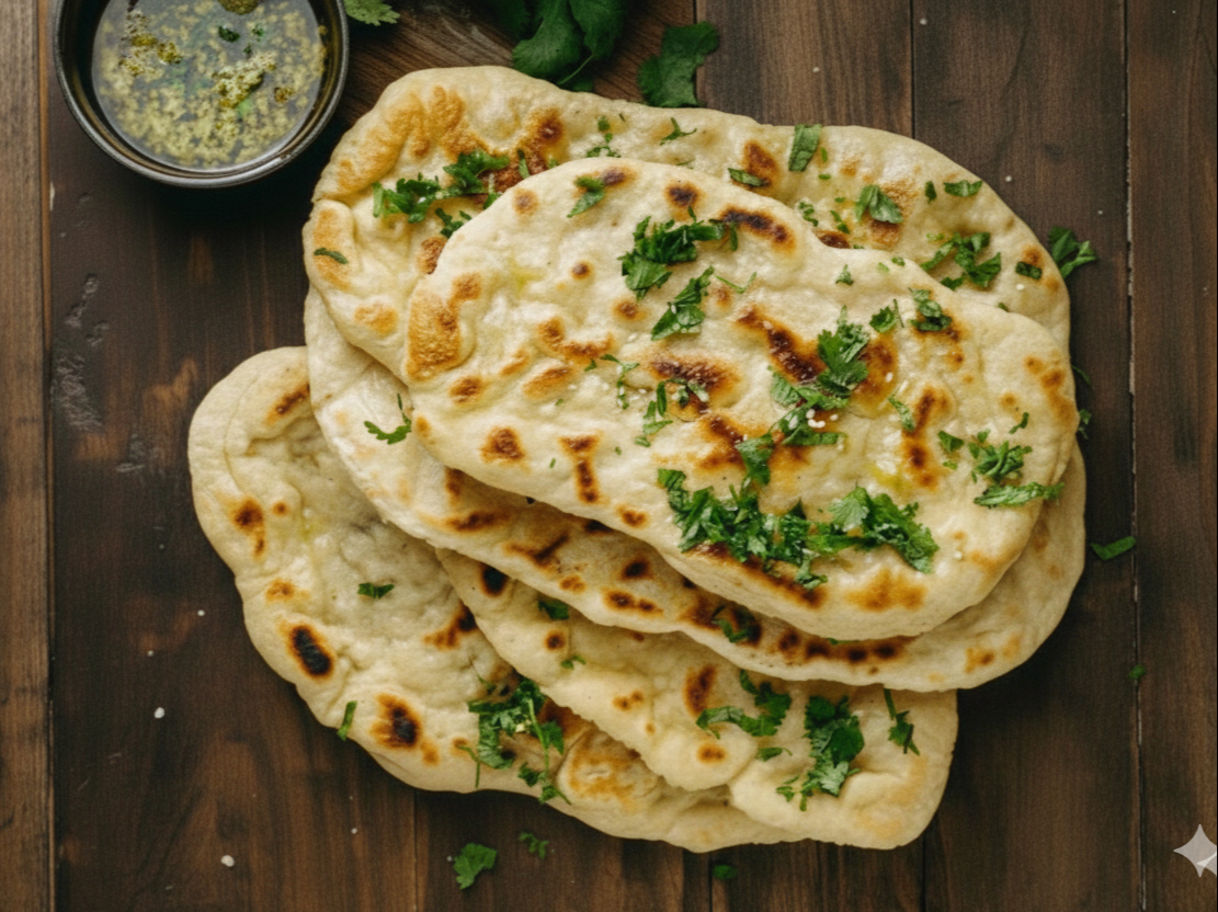 Chilli Garlic Naan.