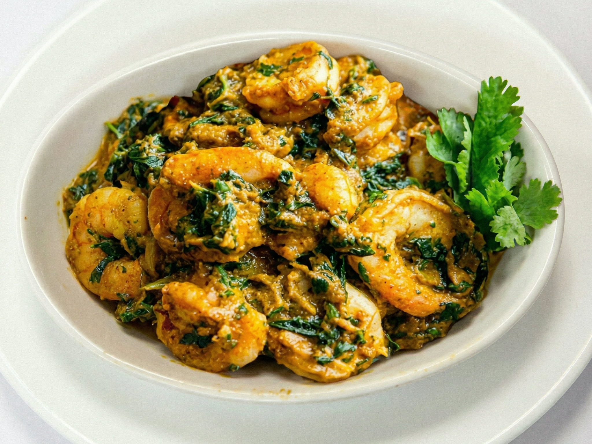 Fish Saag.