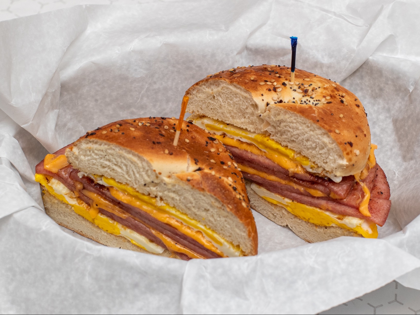 Egg Meat & Cheese Sand