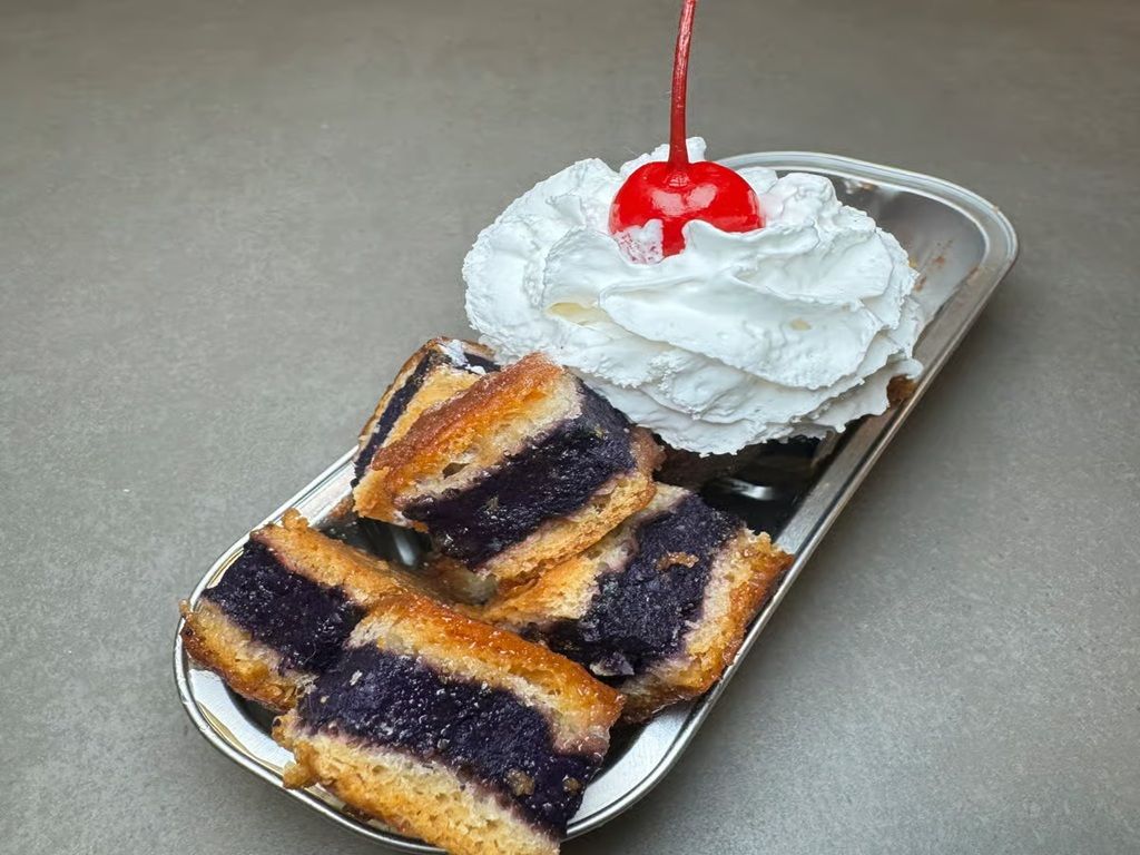 Ube Churro Bites.