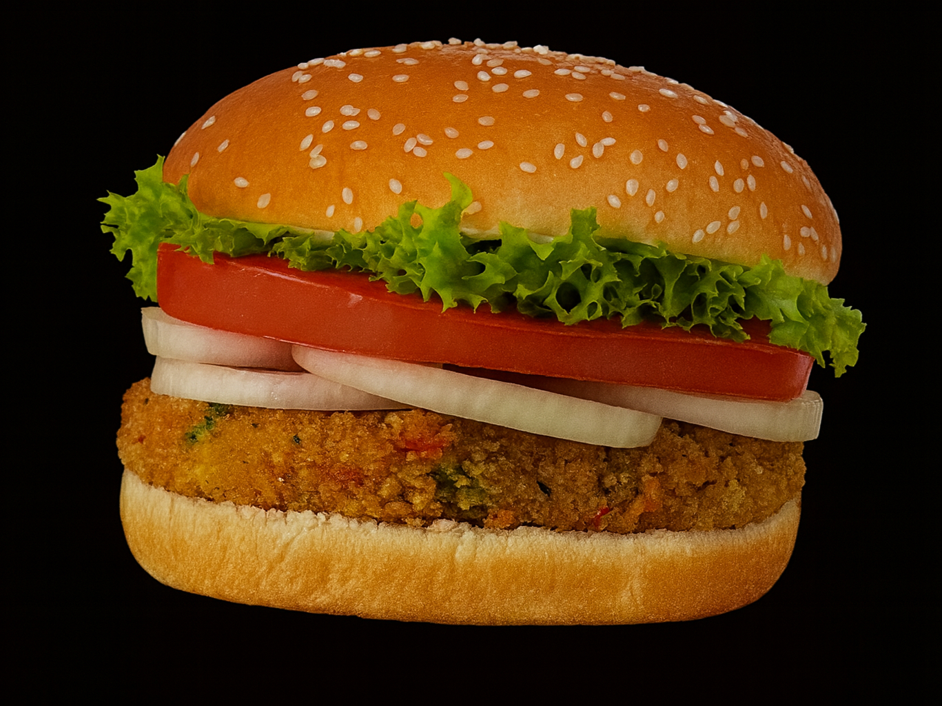 #33 Veggie Burger Combo.