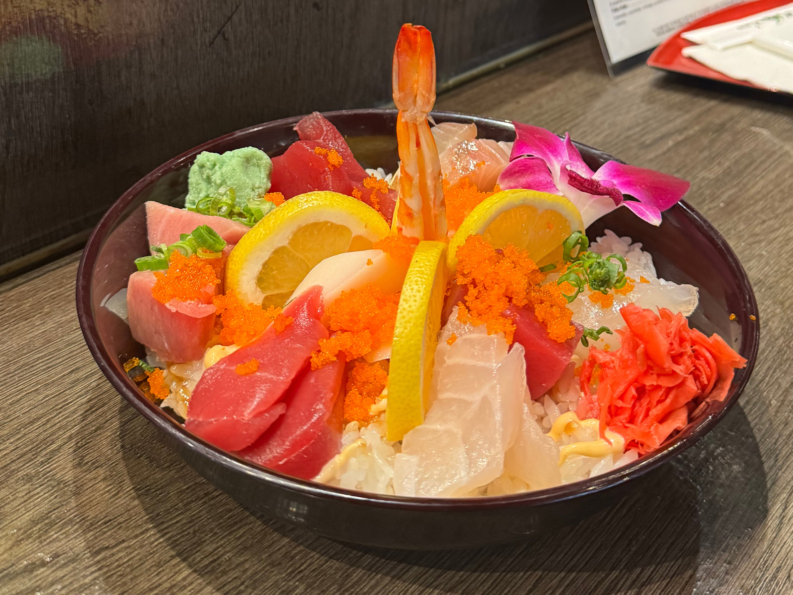Chirashi Sushi.