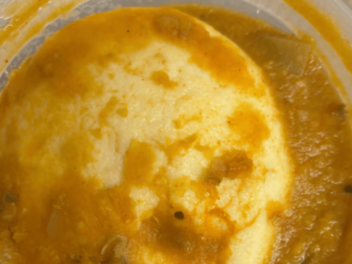 Sambhar Idly.