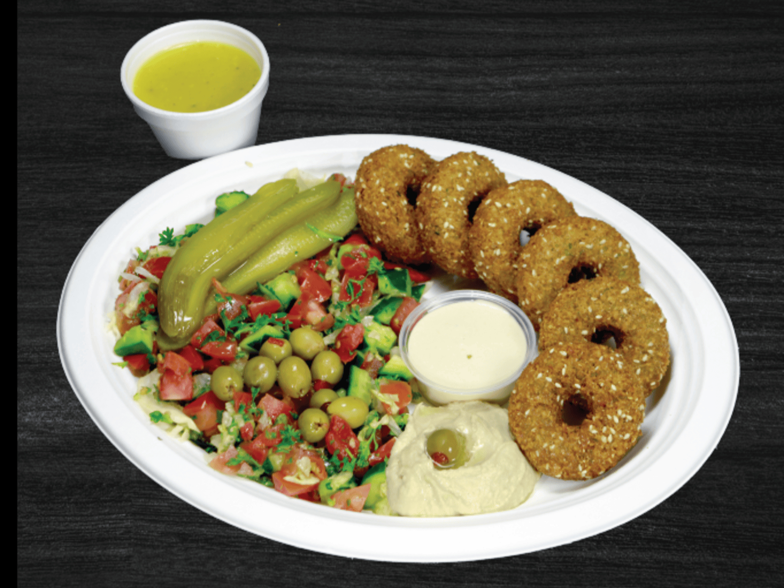 Falafel Plate.