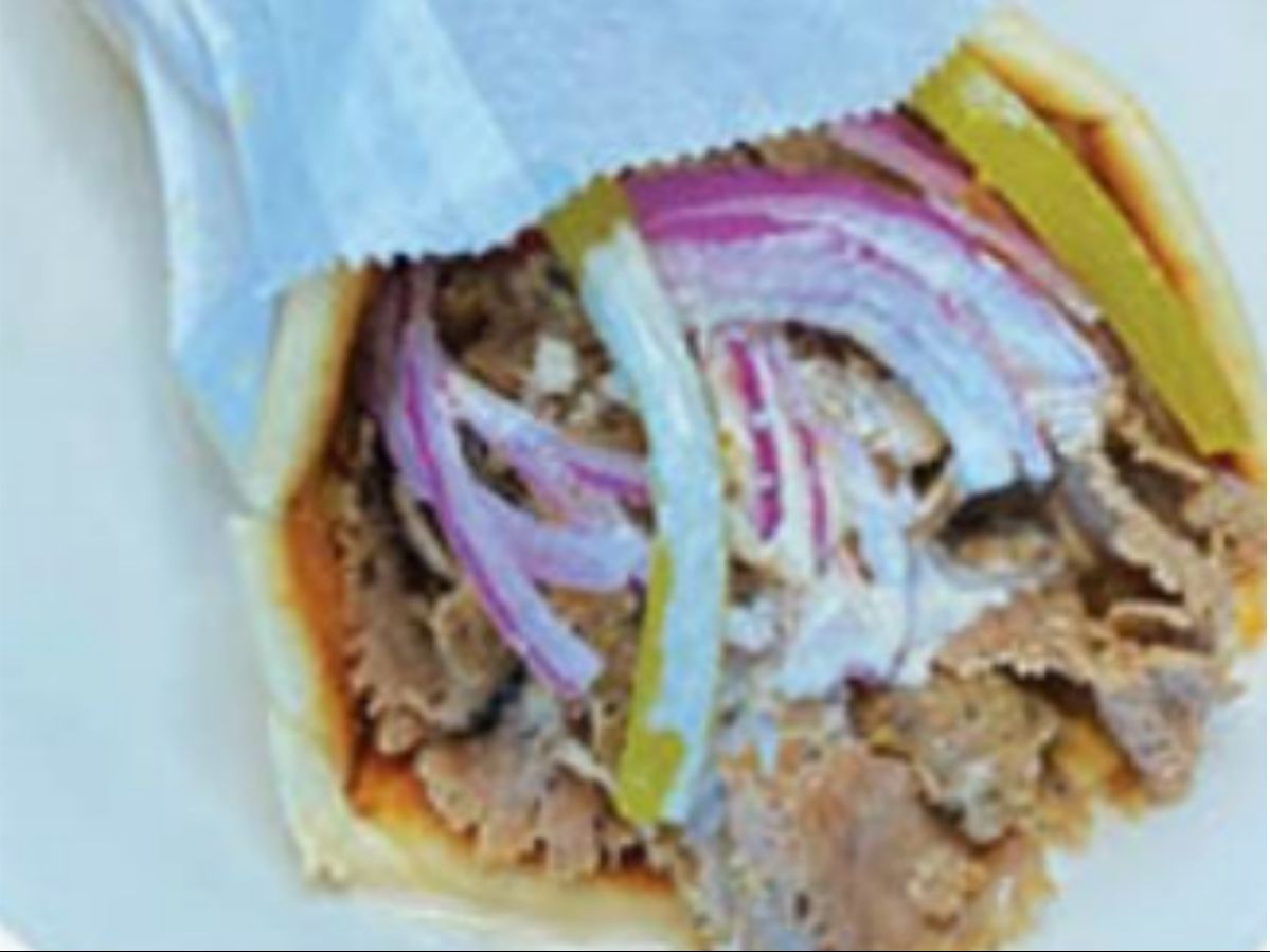 Shawarma Gyro Wrap.
