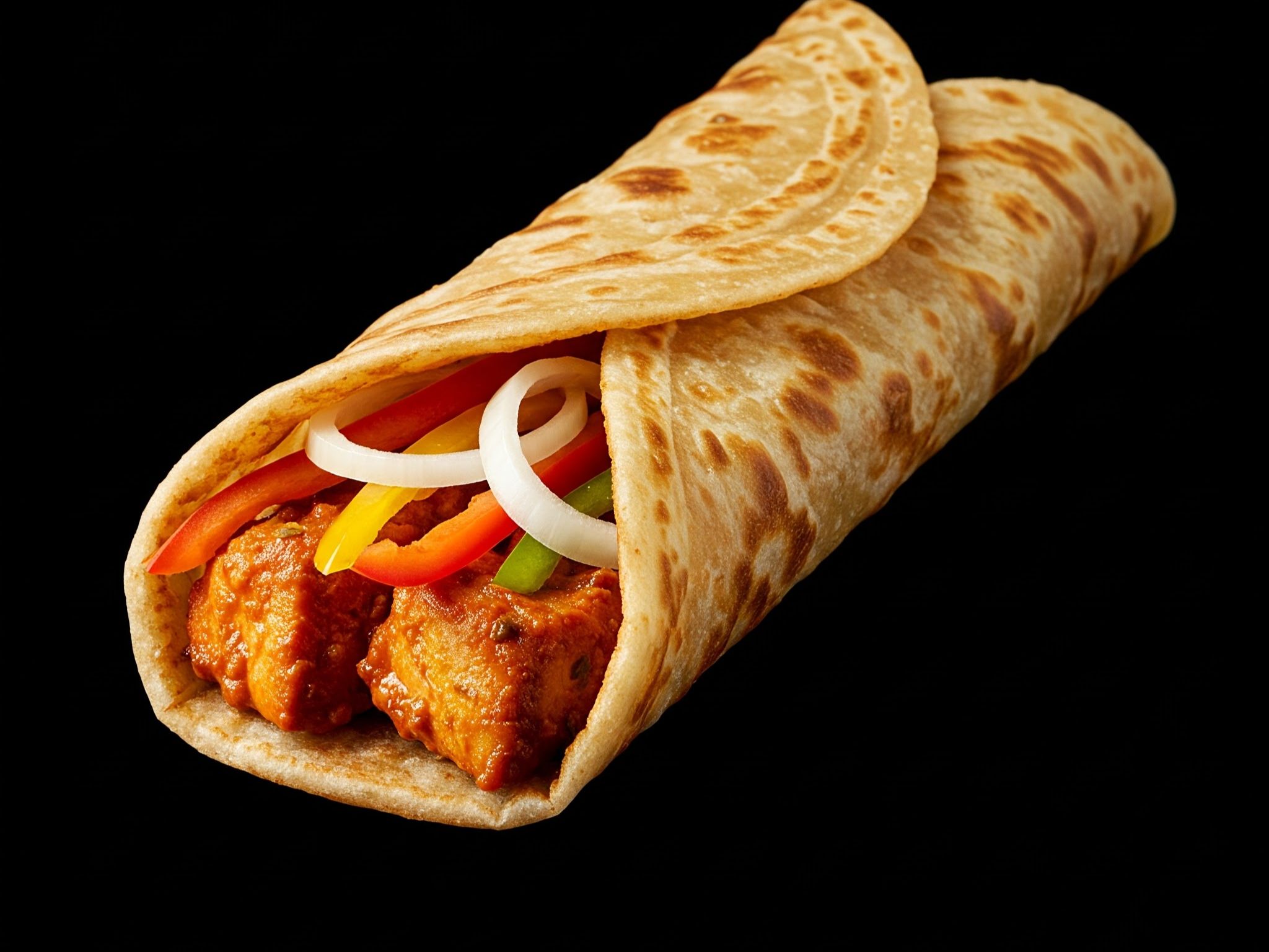 Chicken Tikka Roll.