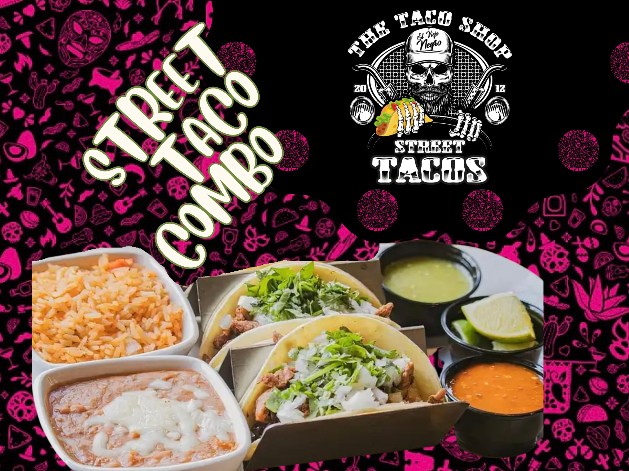 COMBO STREET TACOS COMBO