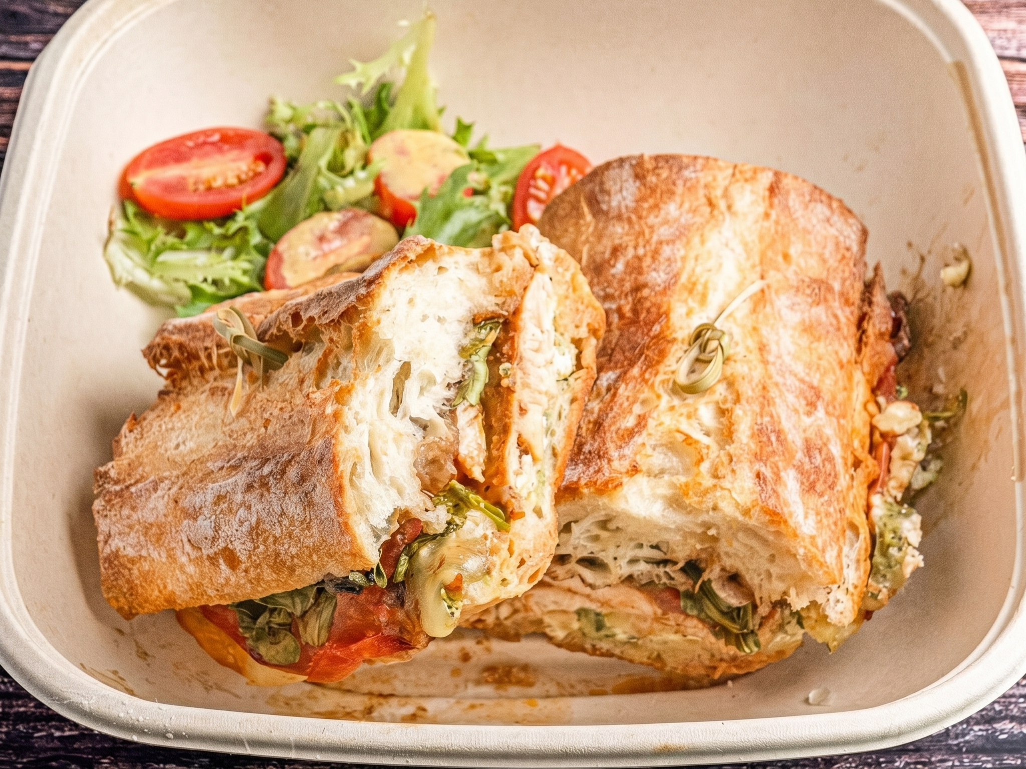 Chicken Pesto.